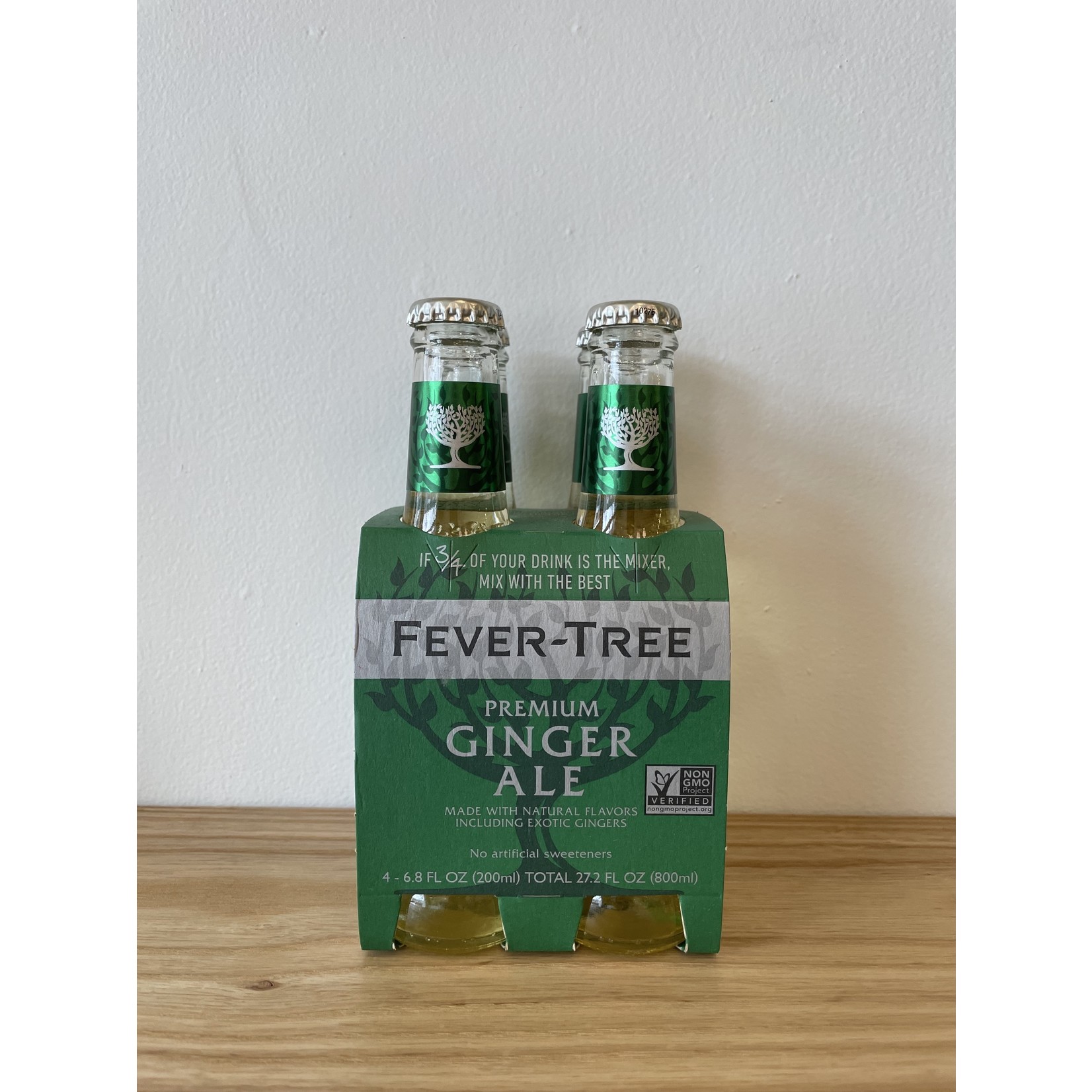 Fever Tree Fever Tree Ginger Ale 4pk Bottle
