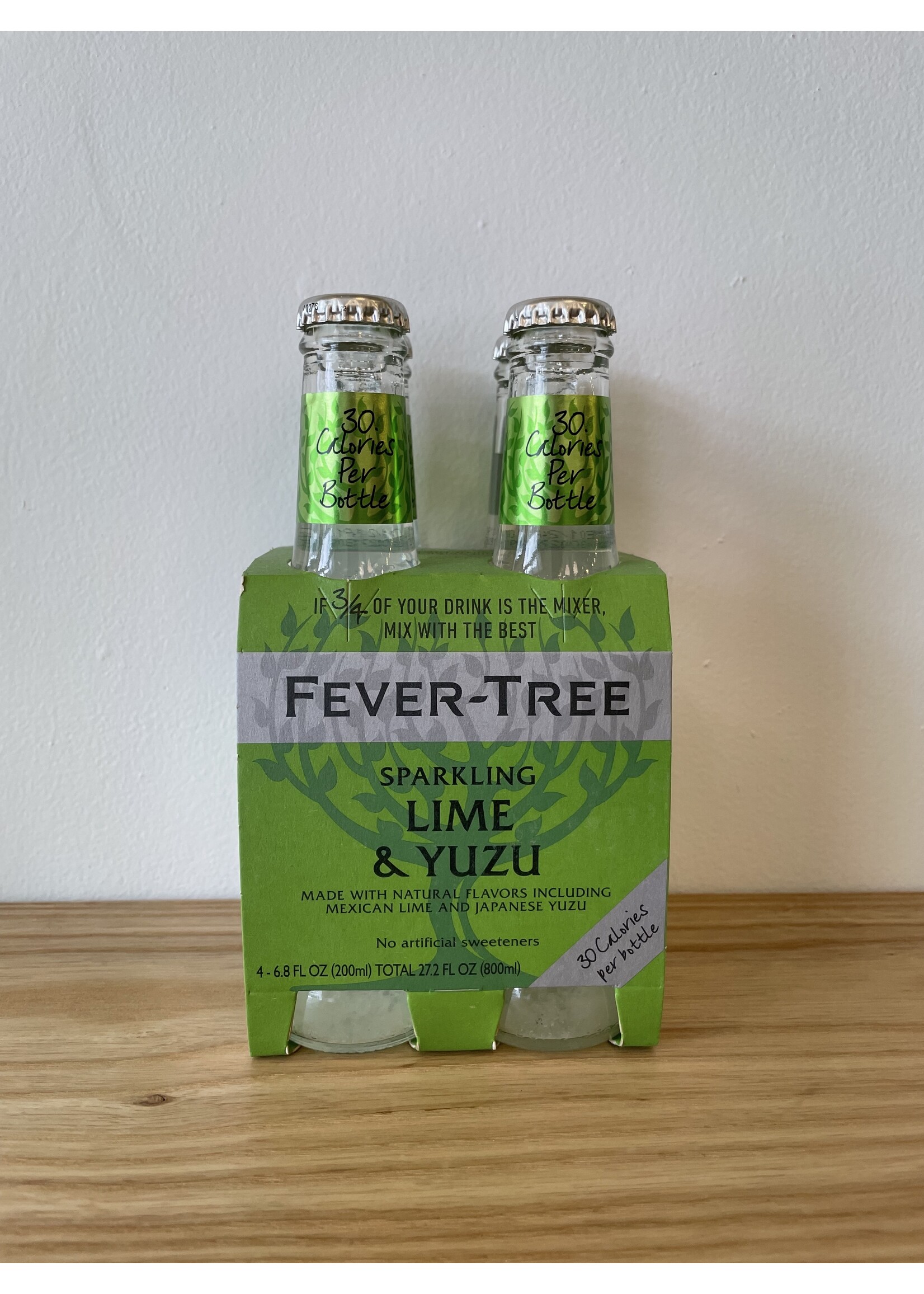 Fever Tree Fever Tree Sparkling Lime & Yuzu Soda 4pk Bottle