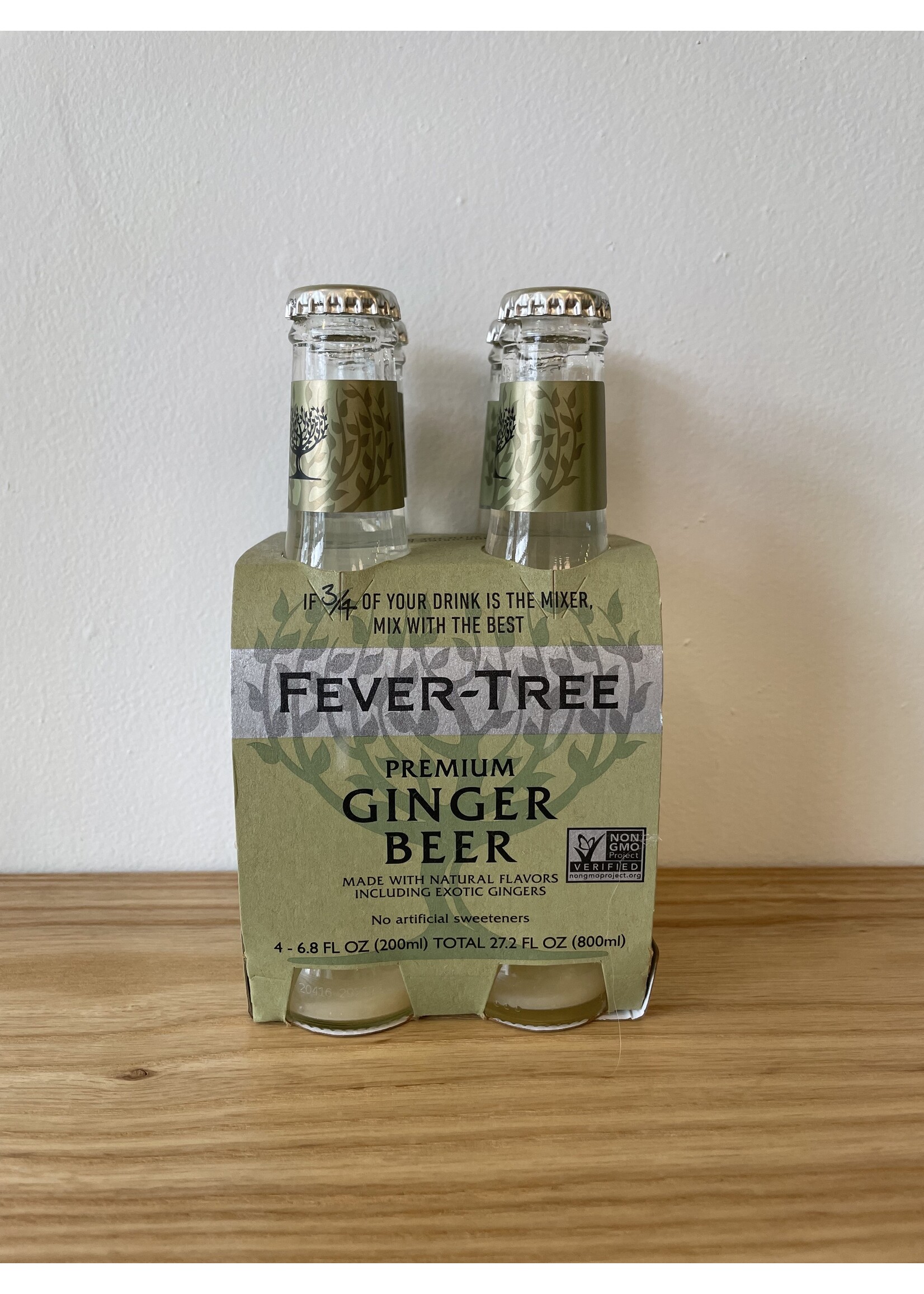 Fever Tree Fever Tree Ginger Beer 4pk Bottle