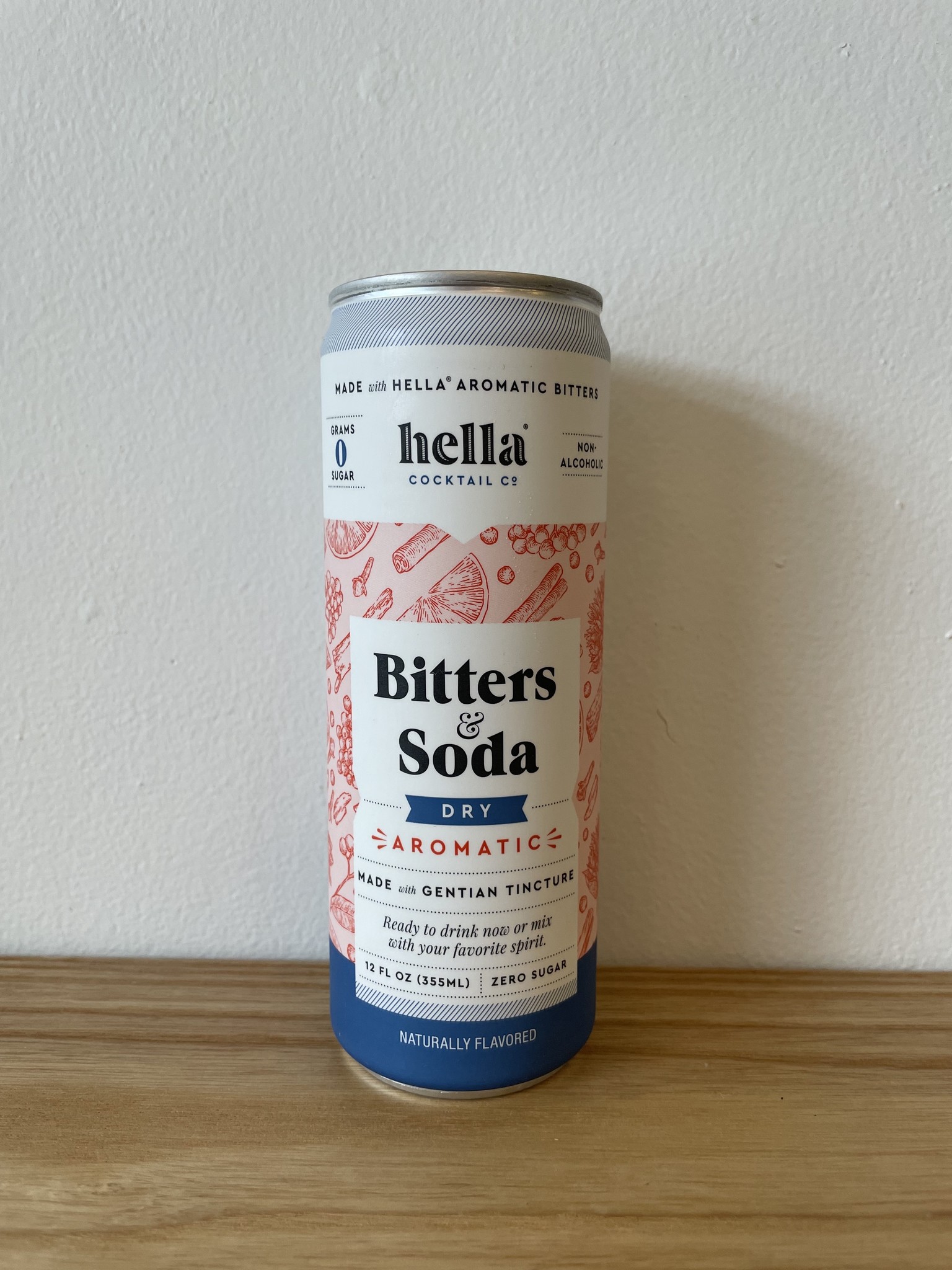 Hella Bitters & Soda Dry Aromatic Can The Zero Co