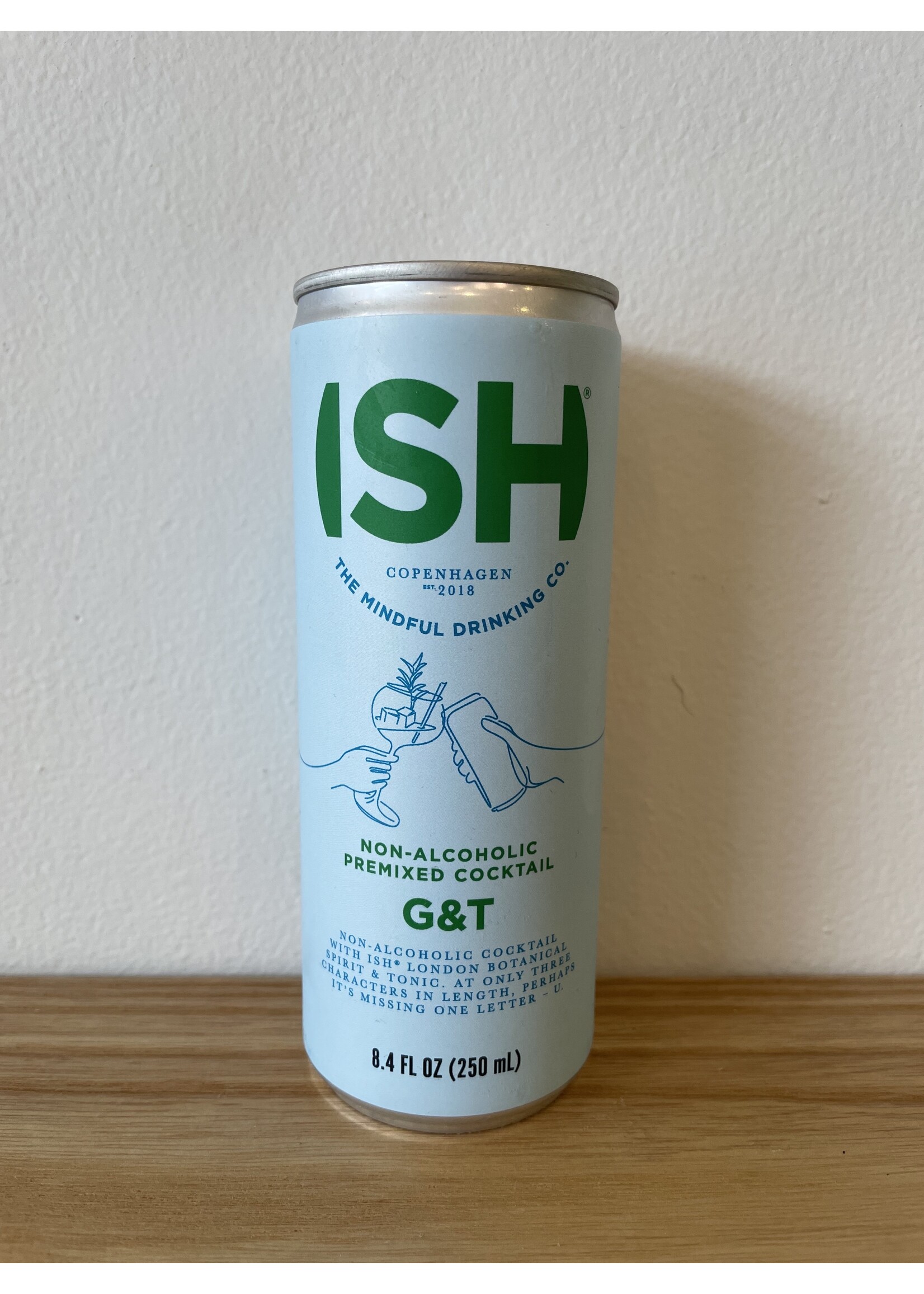 ISH ISH Gin & Tonic Can 250 mL
