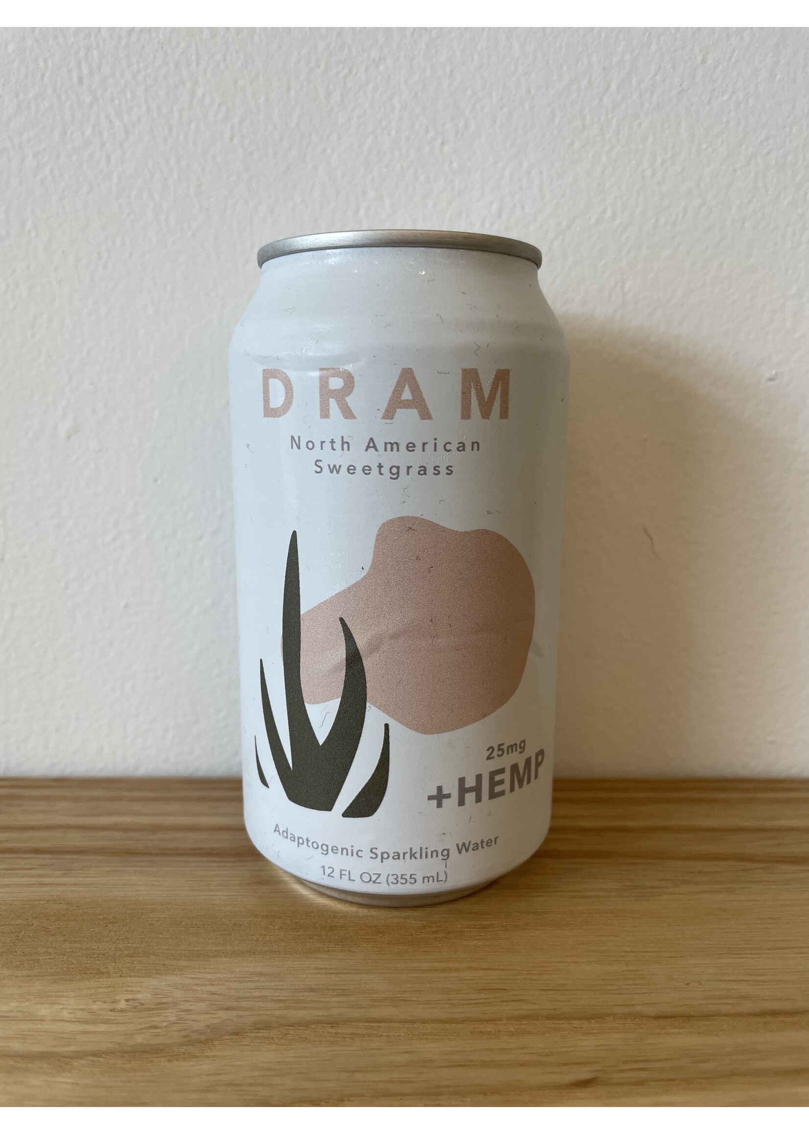 Dram Dram Sweetgrass CBD Adaptogenic Sparkling Water