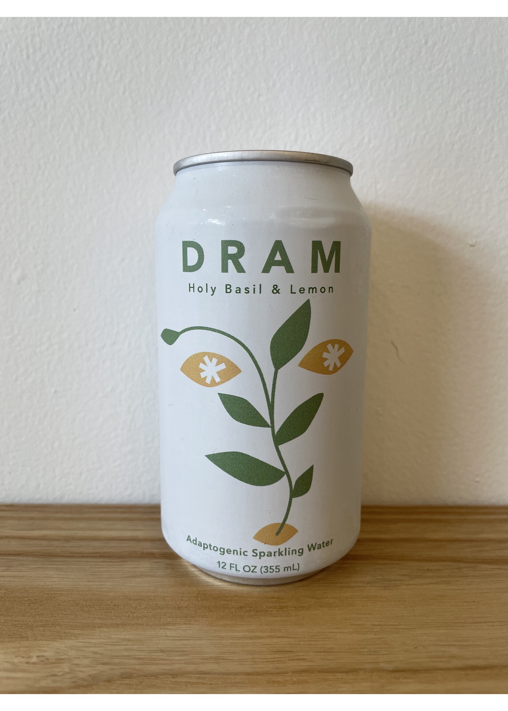 Dram Dram Holy Basil & Lemon Adaptogenic Sparkling Water