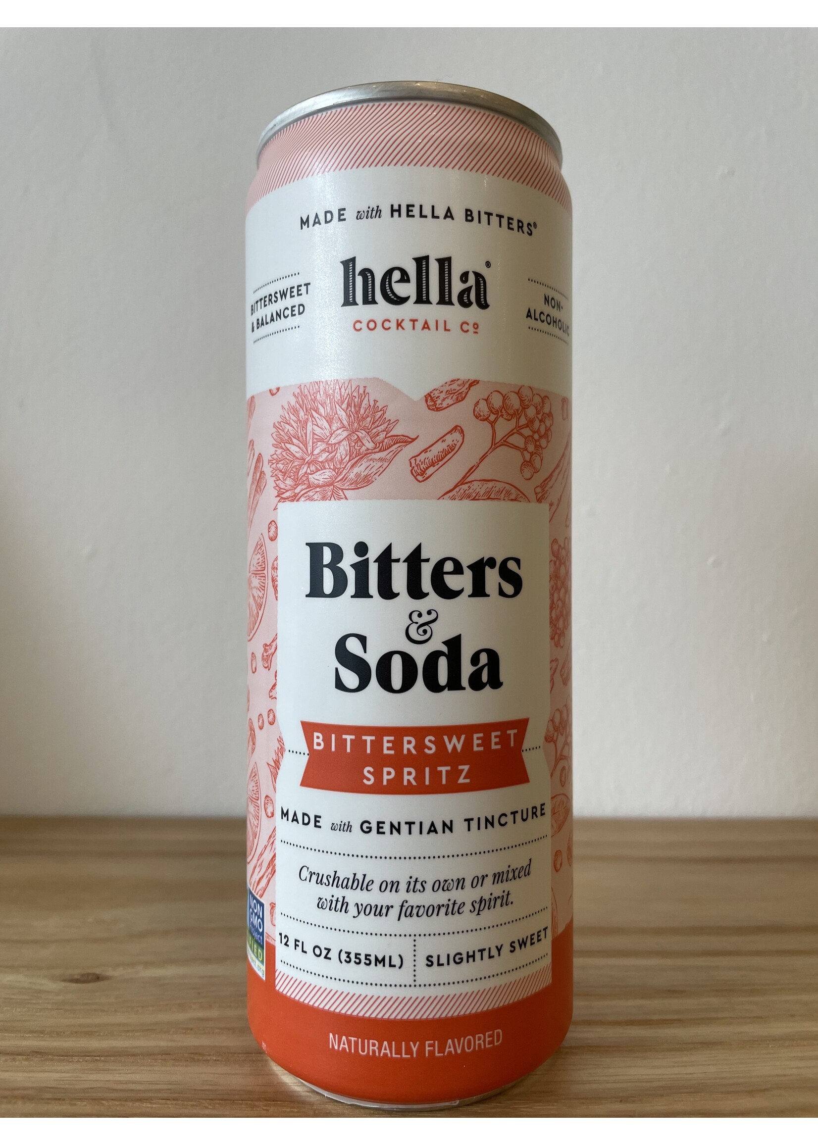 Hella Hella Bitters & Soda Classic Dry Aromatic Can