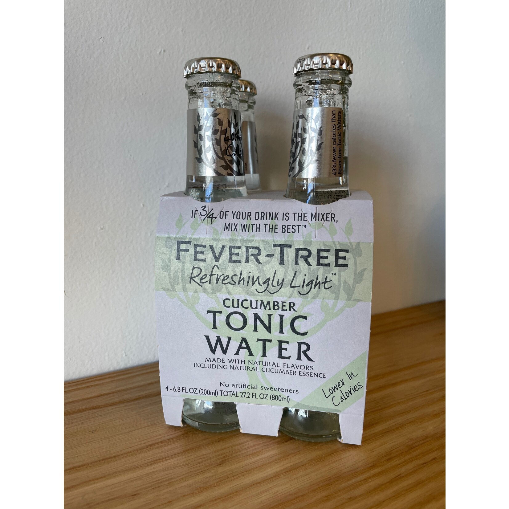 Fever Tree Fever Tree Sparkling Cucumber Tonic 4Pk Bottle