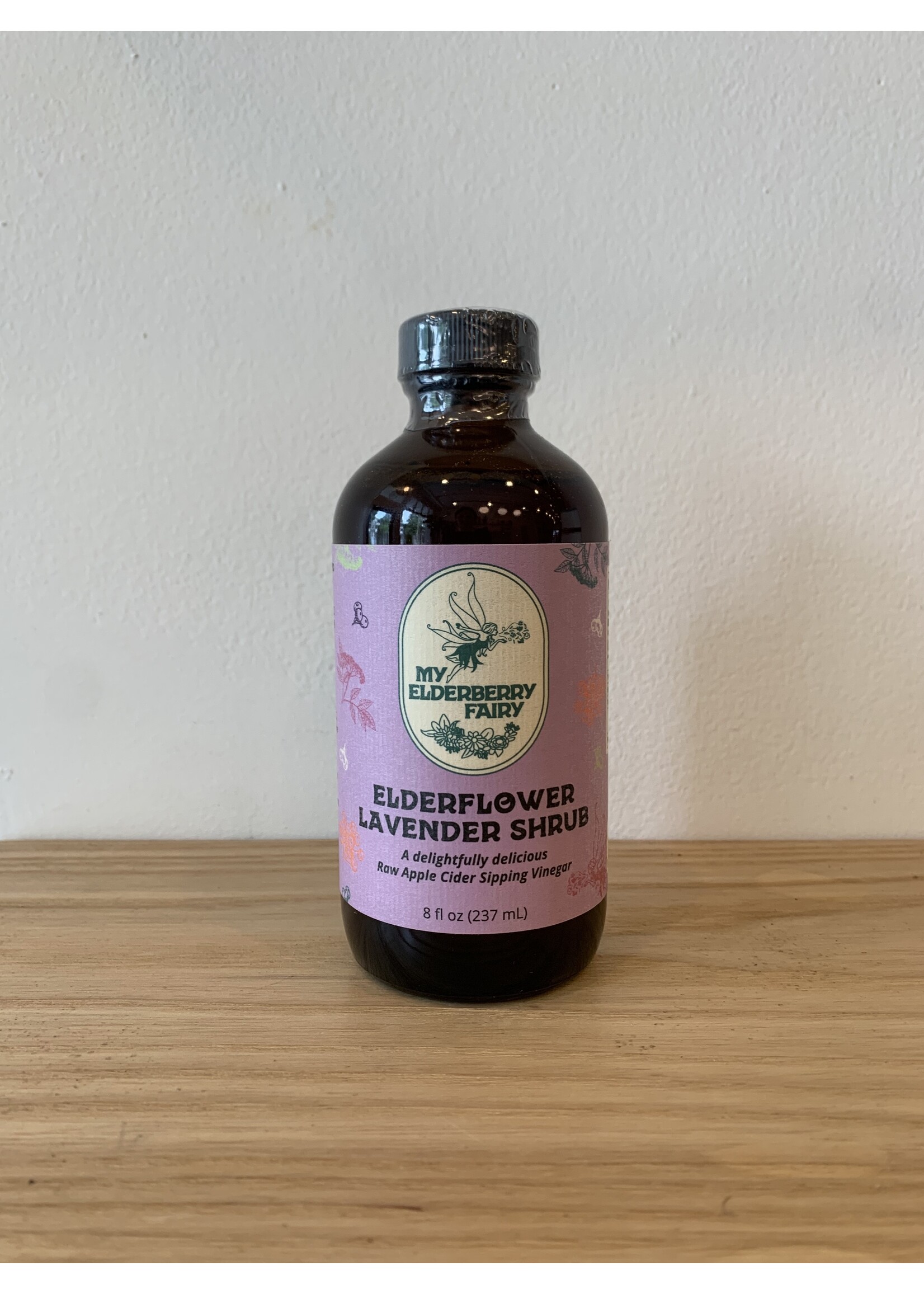 My Elderberry Fairy My Elderberry Fairy Elderflower Lavender Shrub 8 oz.