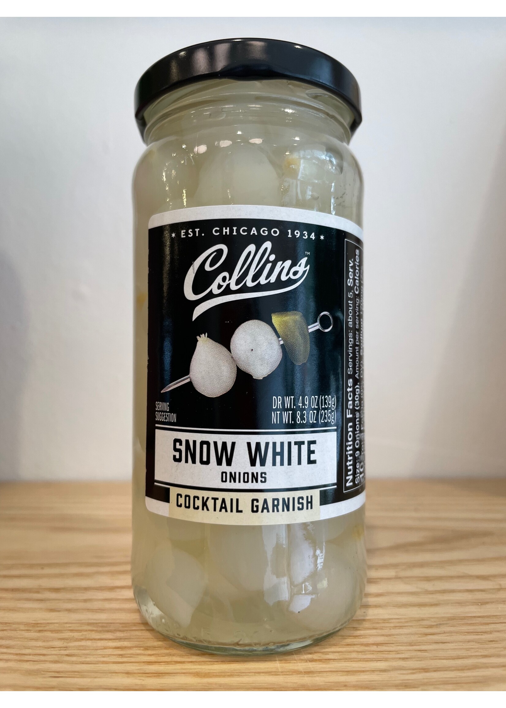 Collins Collins Snow White Cocktail Onions