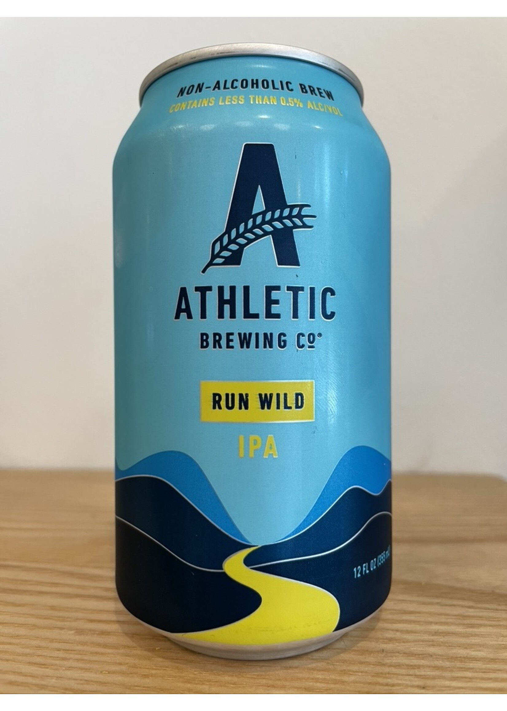 Athletic Brewing Athletic Brewing Run Wild IPA N/A Beer 12 oz.