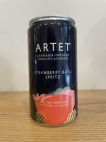 Artet Artet Cannabis Infused Strawberry Basil Spritz 5 MG 8 oz. Can