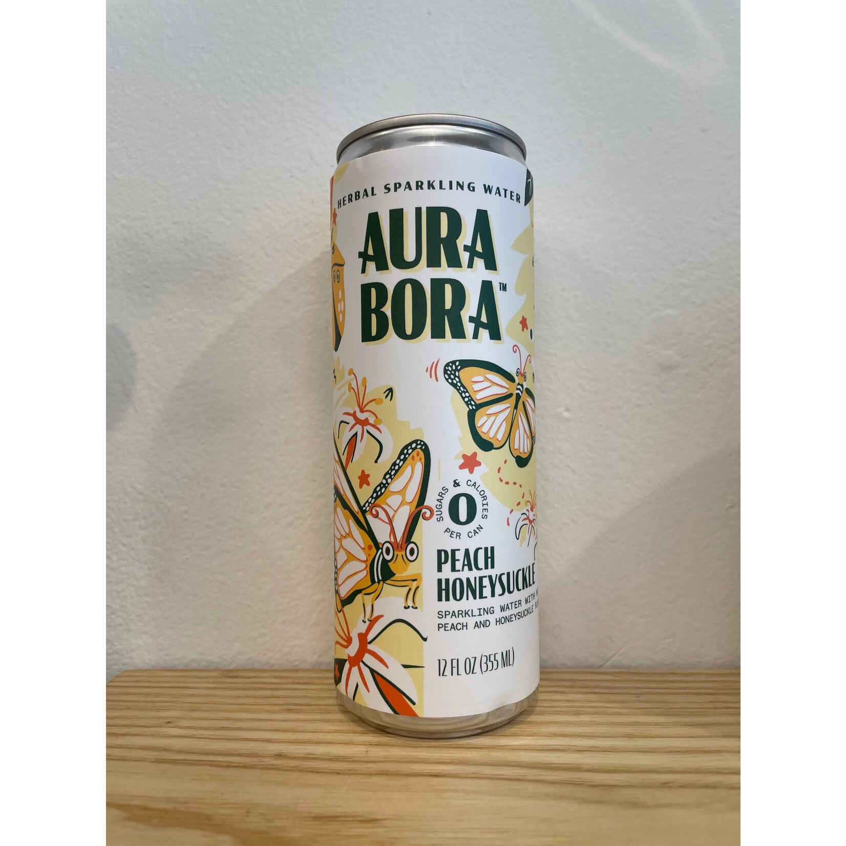 Aura Bora Aura Bora Sparkling Water Peach Honeysuckle