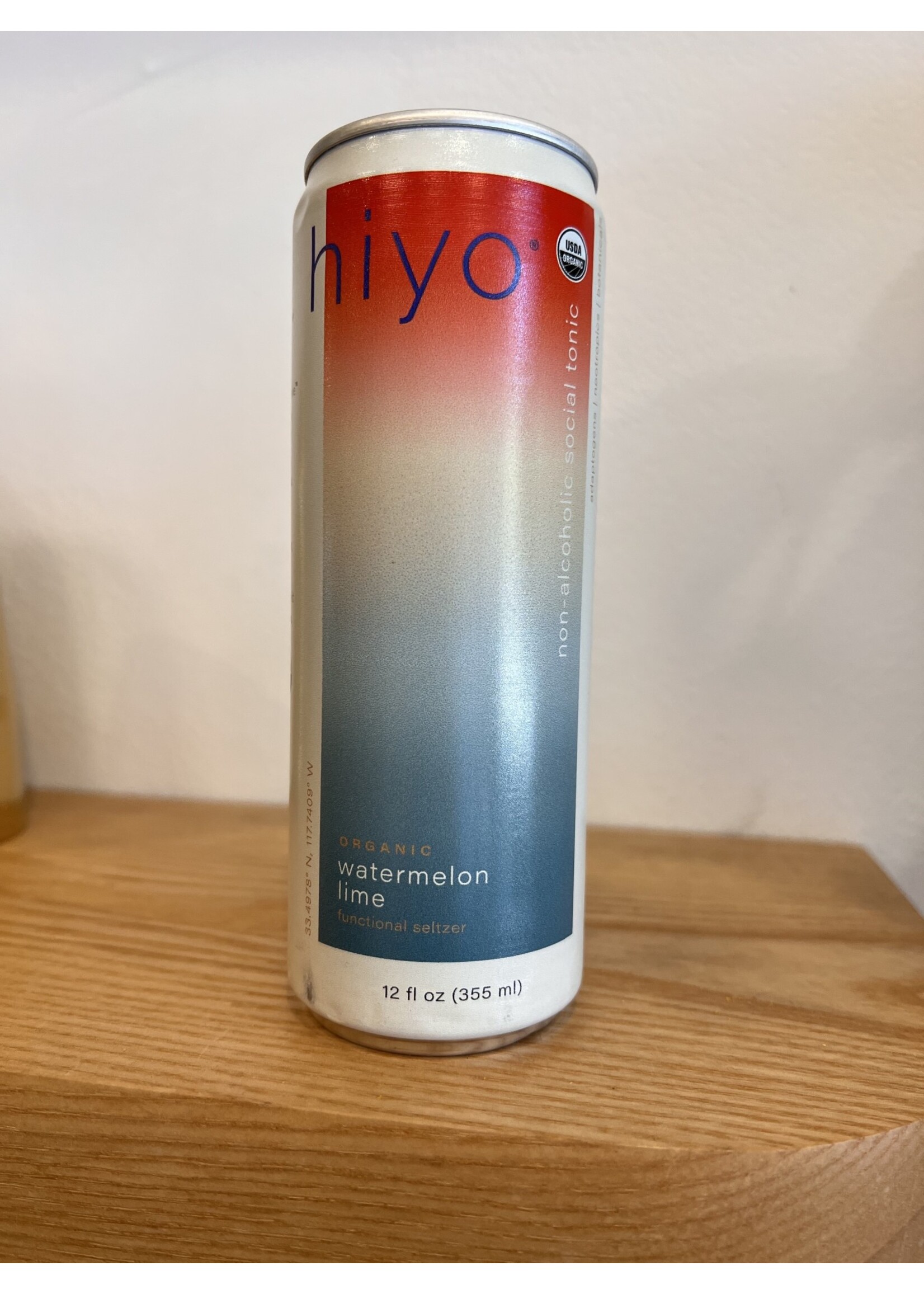 Hiyo Hiyo Watermelon Lime Sparkling Social Tonic