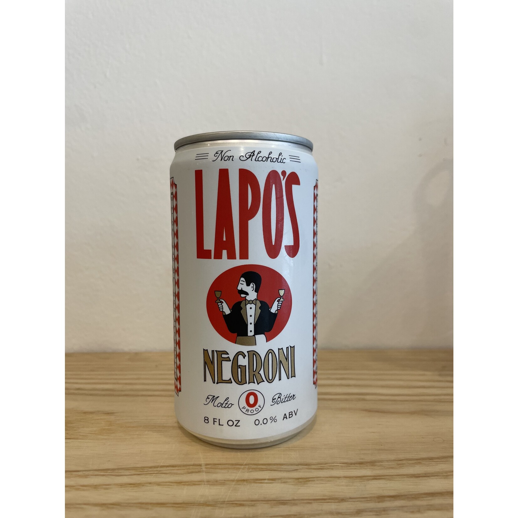 Lapos Lapo's Negroni Non Alcoholic Single Can