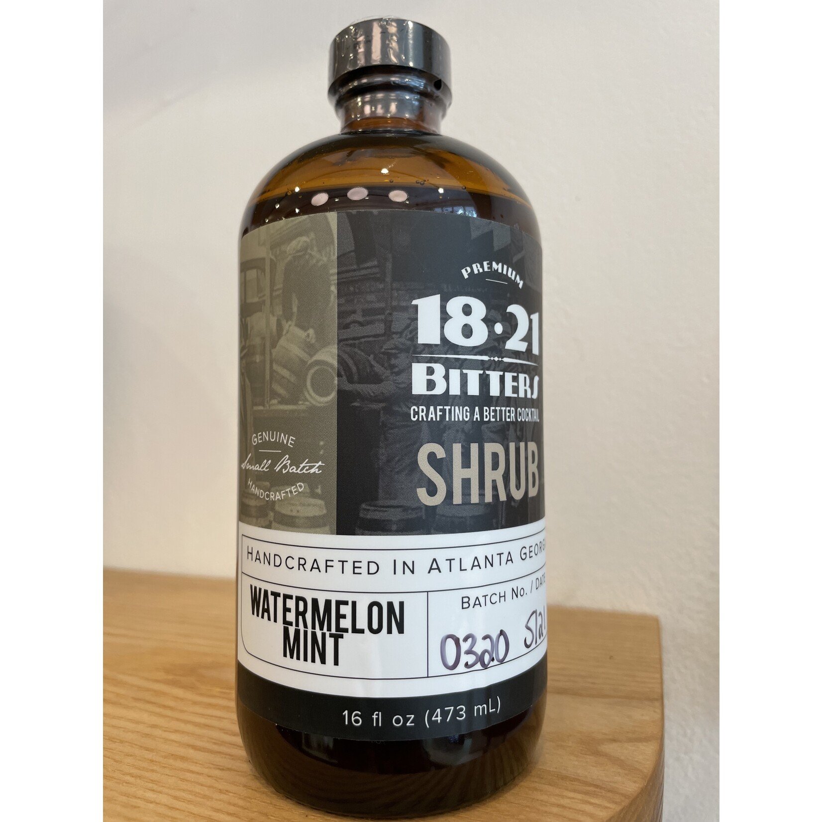 18.21 18.21 Watermelon Mint Shrub 16oz.