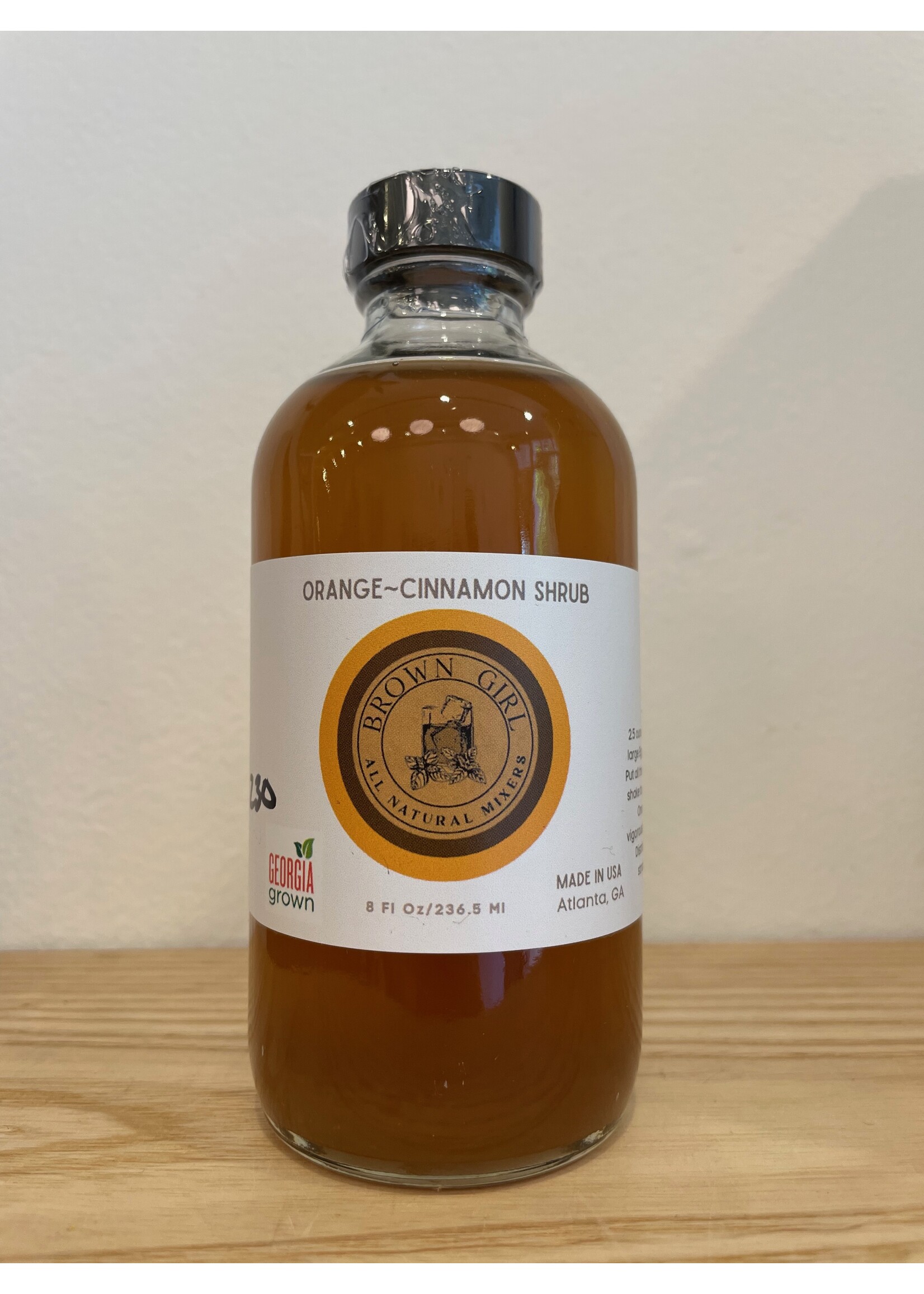Brown Girl Mixers Brown Girl Mixers Orange-Cinnamon Shrub