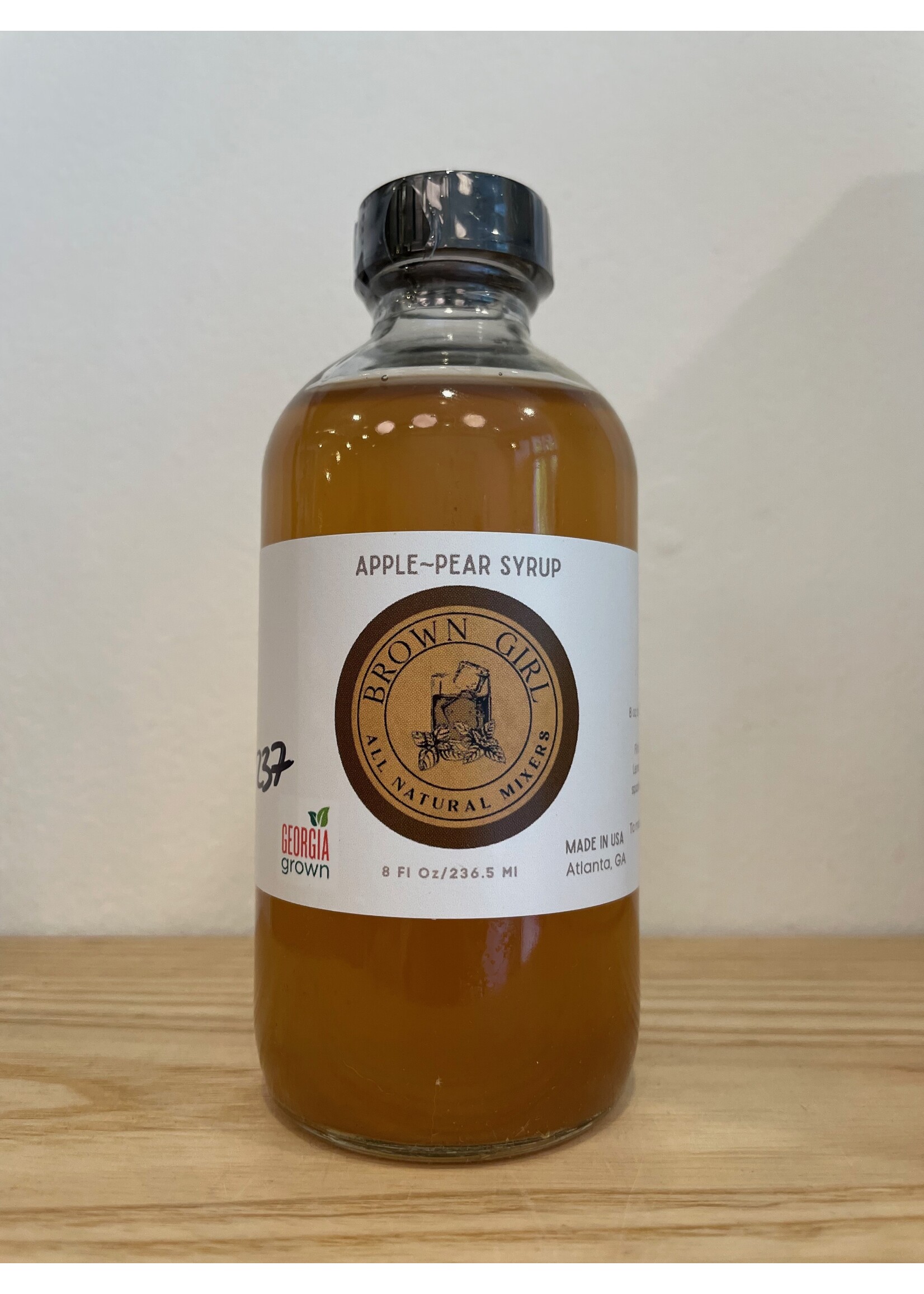 Brown Girl Mixers Brown Girl Mixers Apple-Pear Syrup