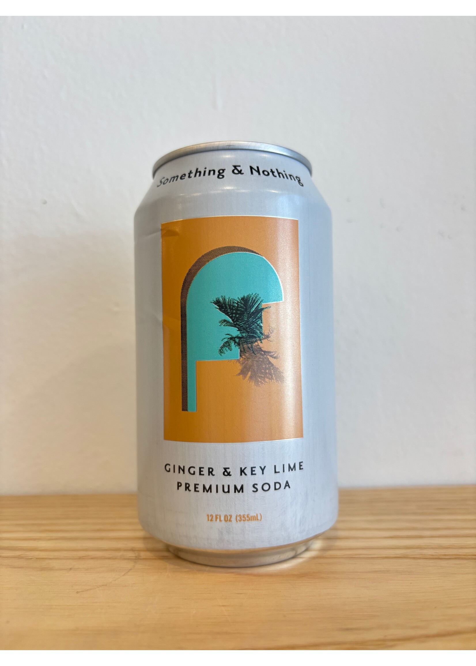 Something & Nothing Something & Nothing Ginger & Key Lime Premium Soda