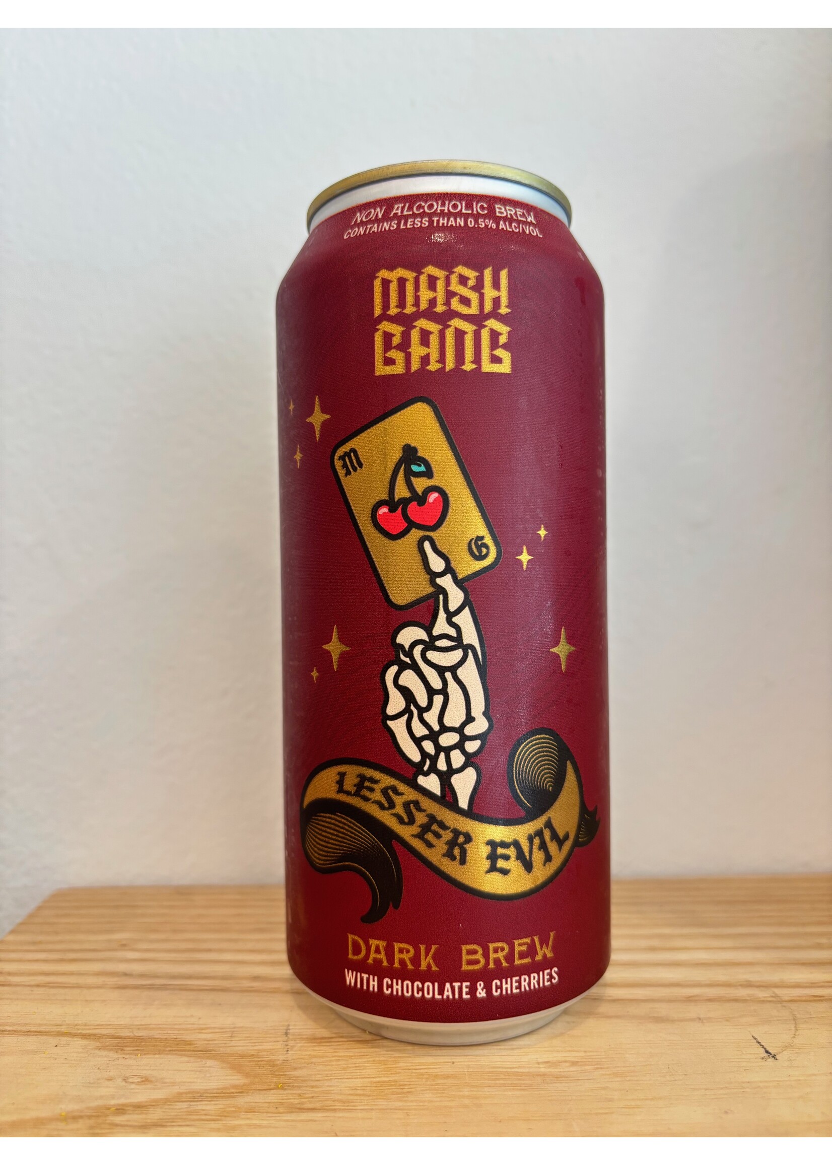 Mash Gang Mash Gang Lesser Evil Chocolate and Cherry Dark Brew