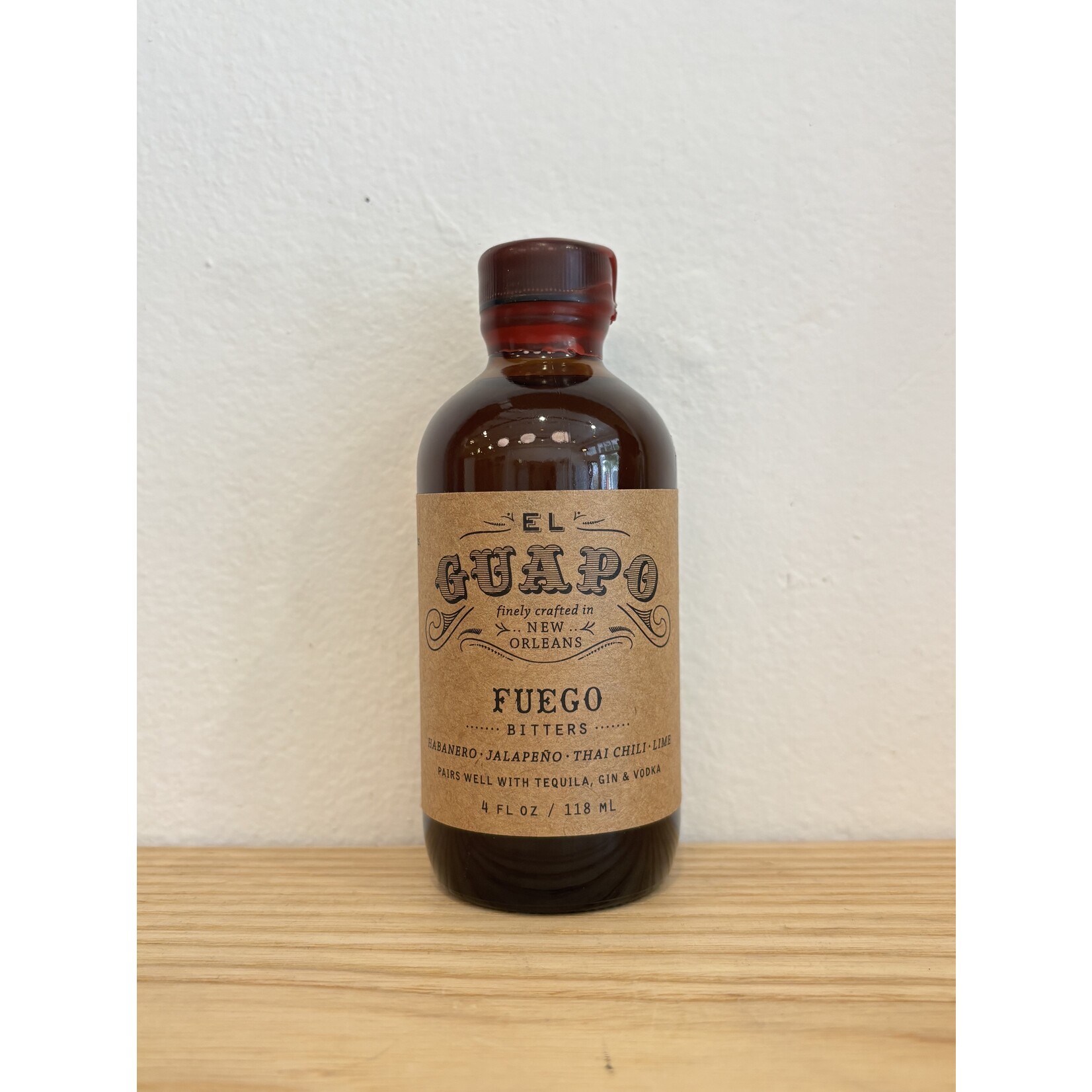 El Guapo El Guapo Fuego Habanero and Jalapeno Bitters 4 oz
