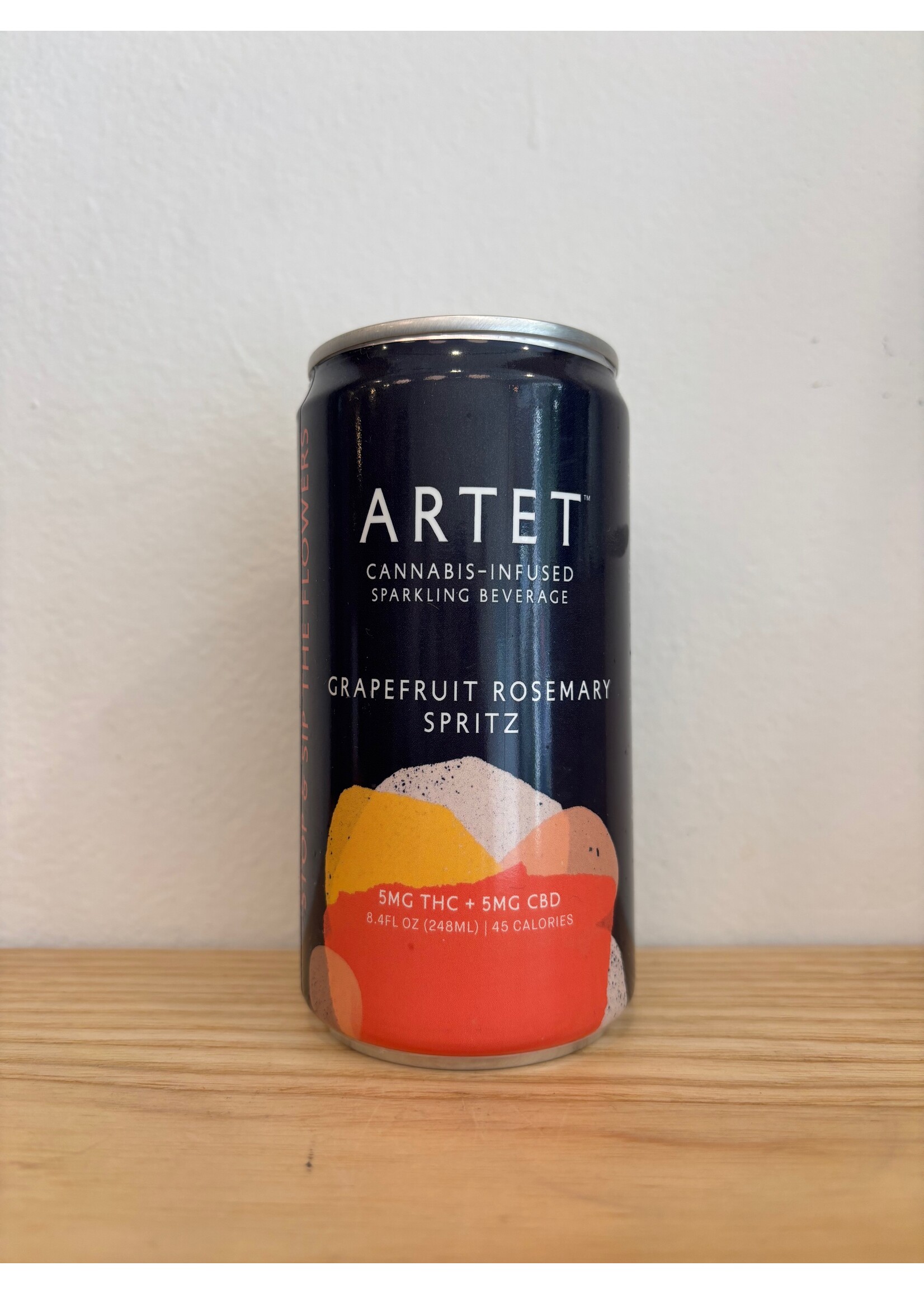 Artet Artet Cannabis Infused Grapefruit Rosemary Spritz 5 MG 8 oz. Can