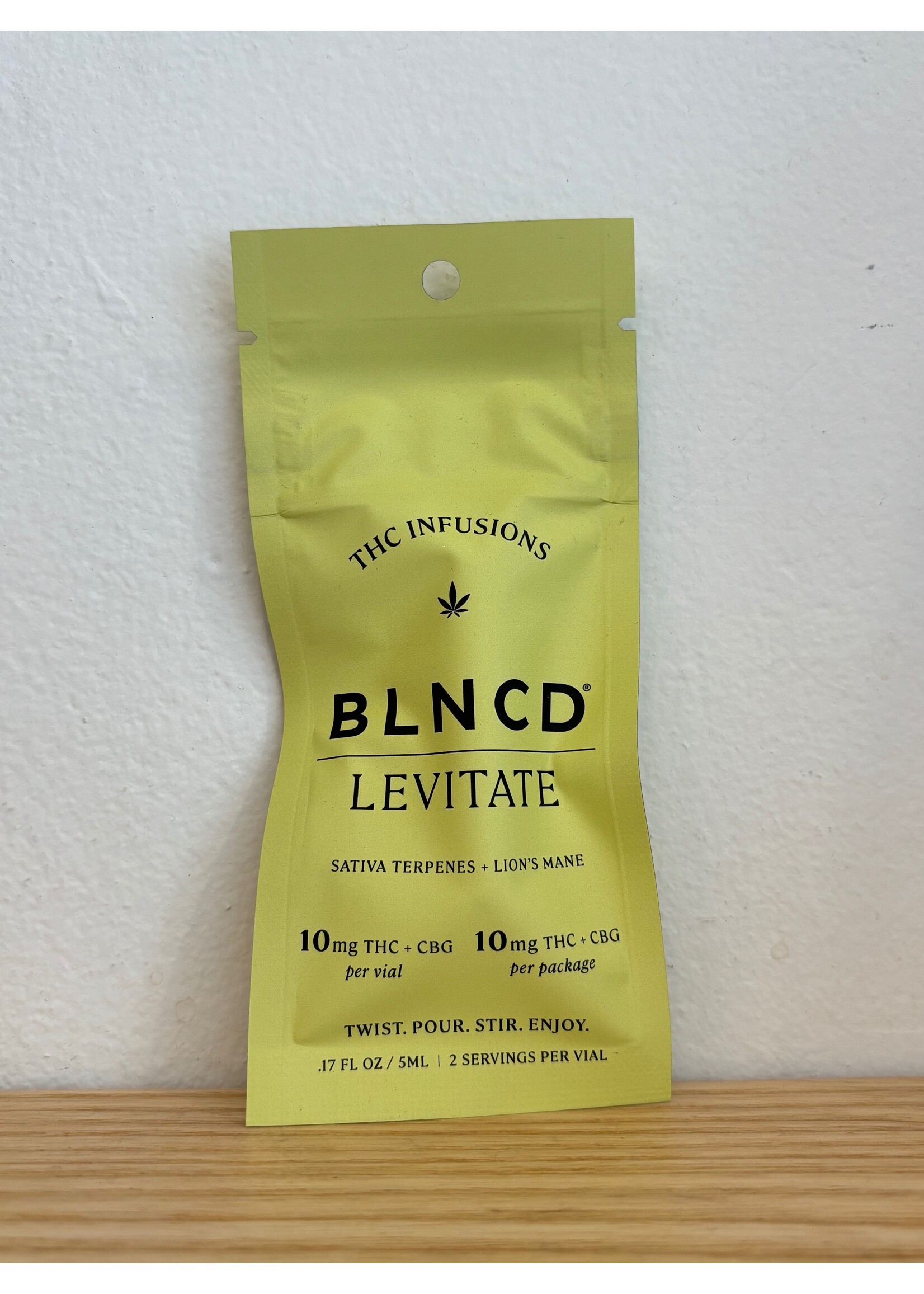 BLNCD BLNCD Fuse Levitate-10 MG THC + CBG with Lion's Mane