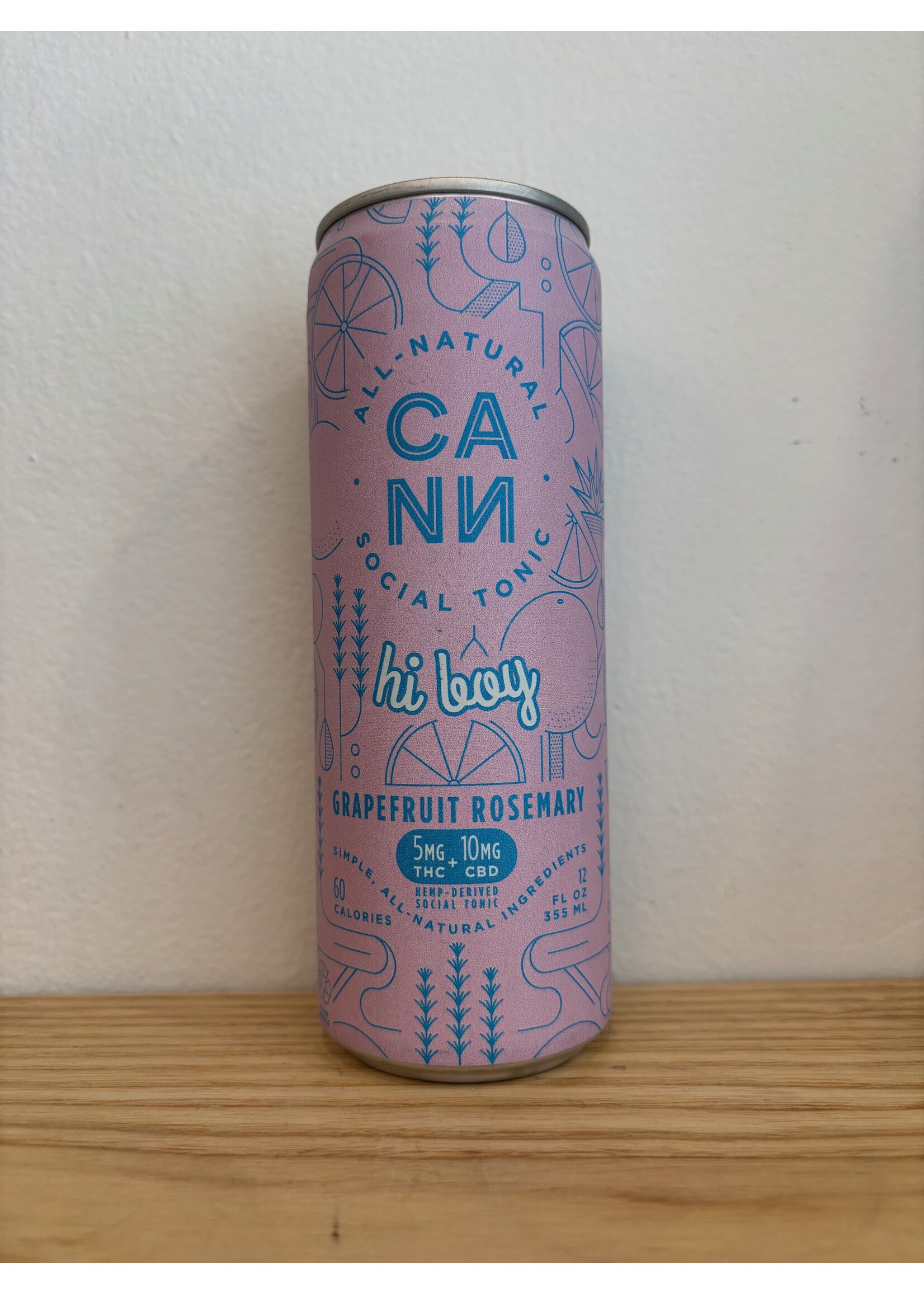 CANN CANN 5 MG Grapefruit Rosemary 12oz