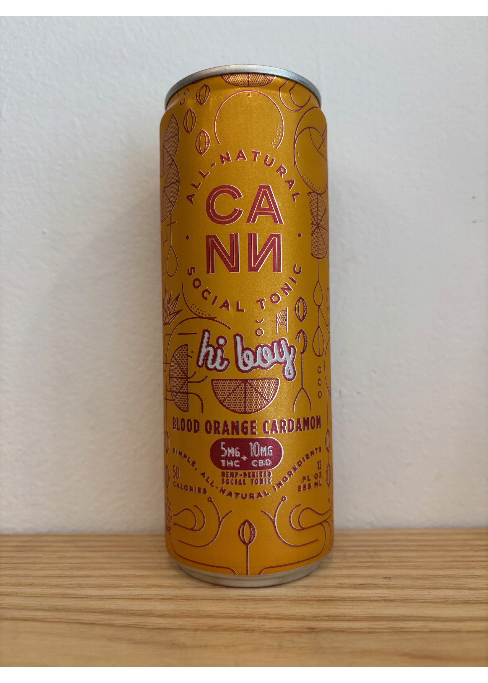 CANN CANN 5 MG Blood Orange Cardamom 12oz