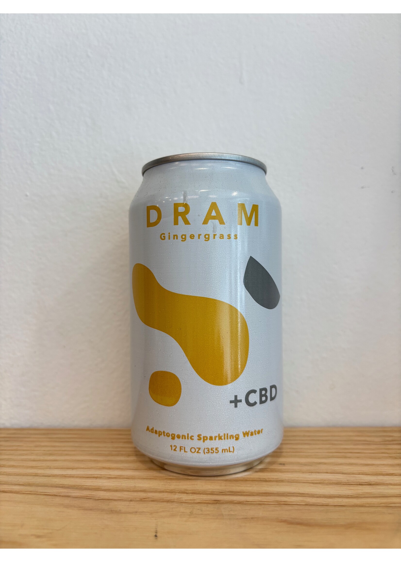 Dram Dram Gingergrass Adaptogenic CBD Sparkling Water