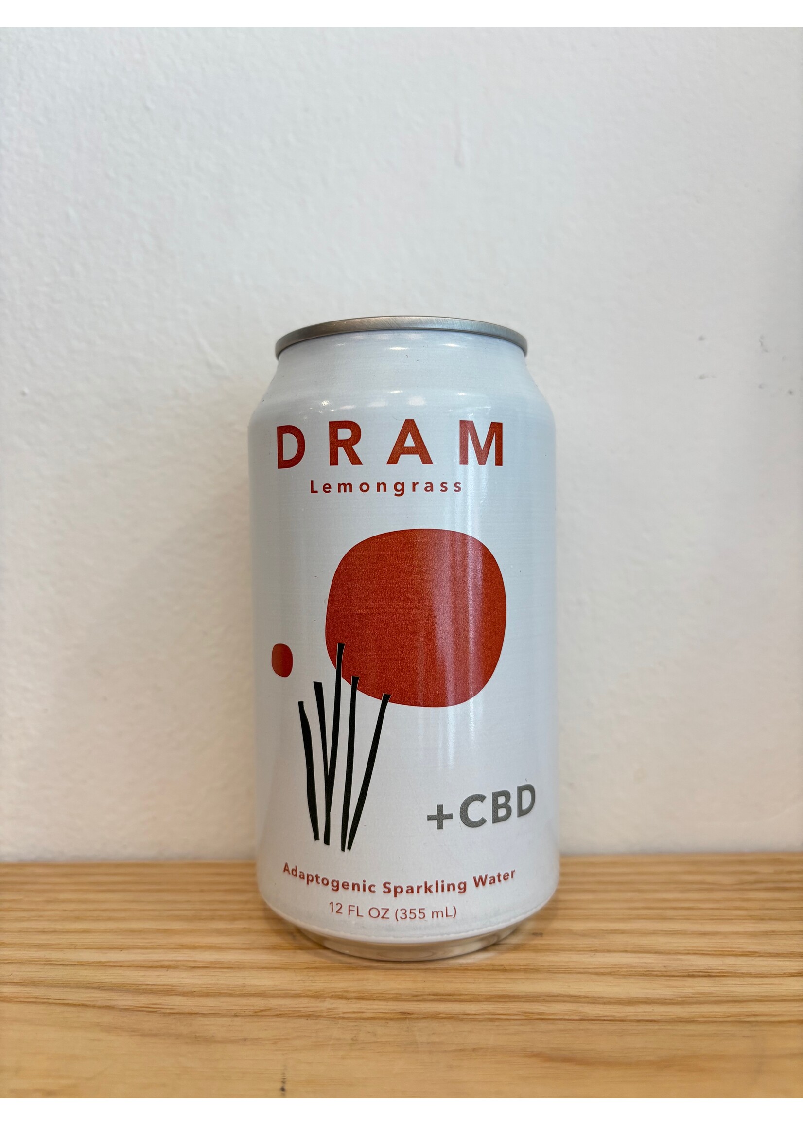Dram Dram Lemongrass Adaptogenic  CBD Sparkling Water