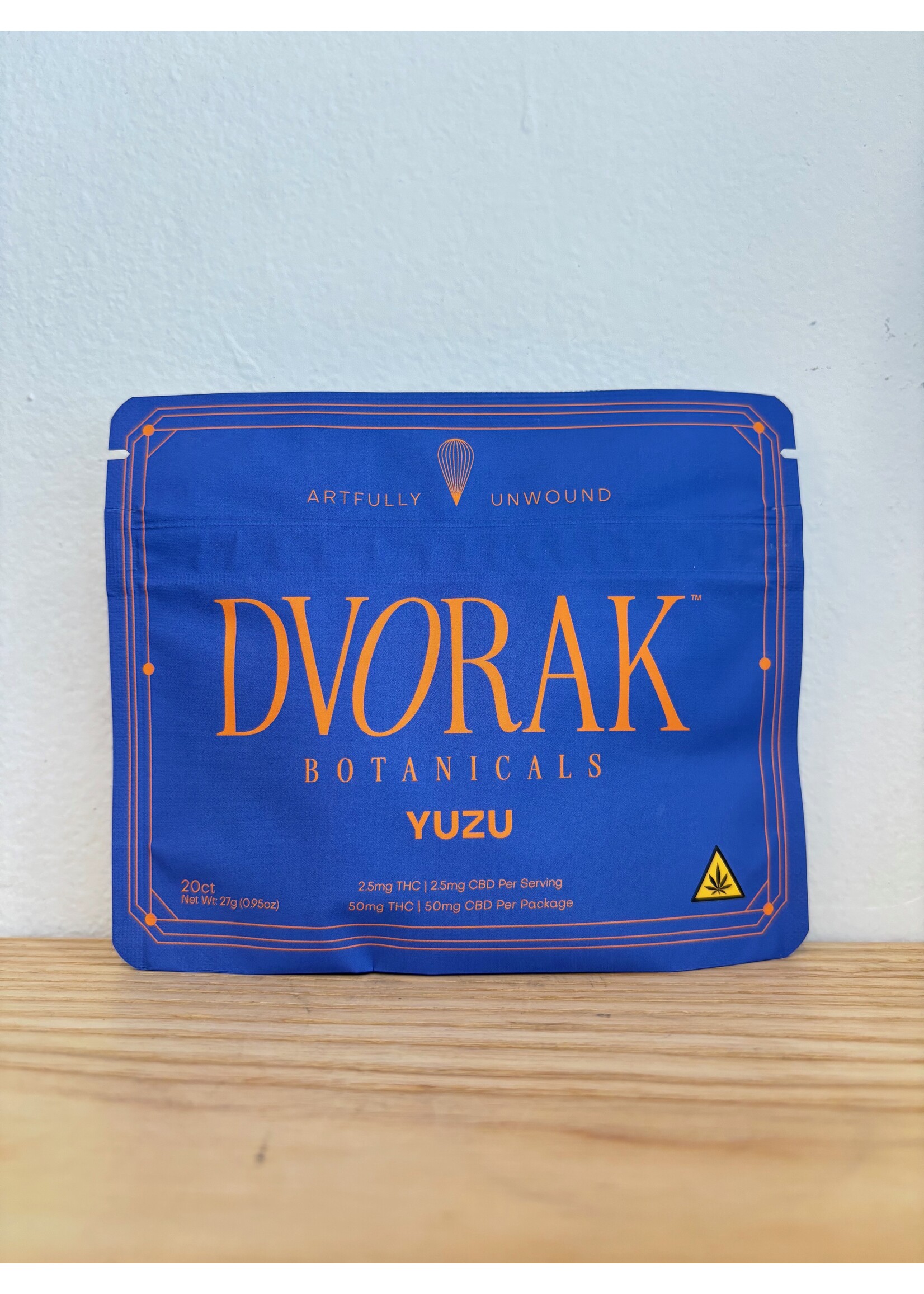 Dvorak Dvorak Botanicals Yuzu Gummies 2.5mg THC