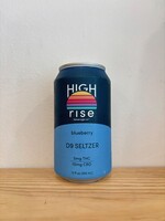 High Rise Beverge Co. High Rise Delta 9 Seltzer Blueberry-12 oz