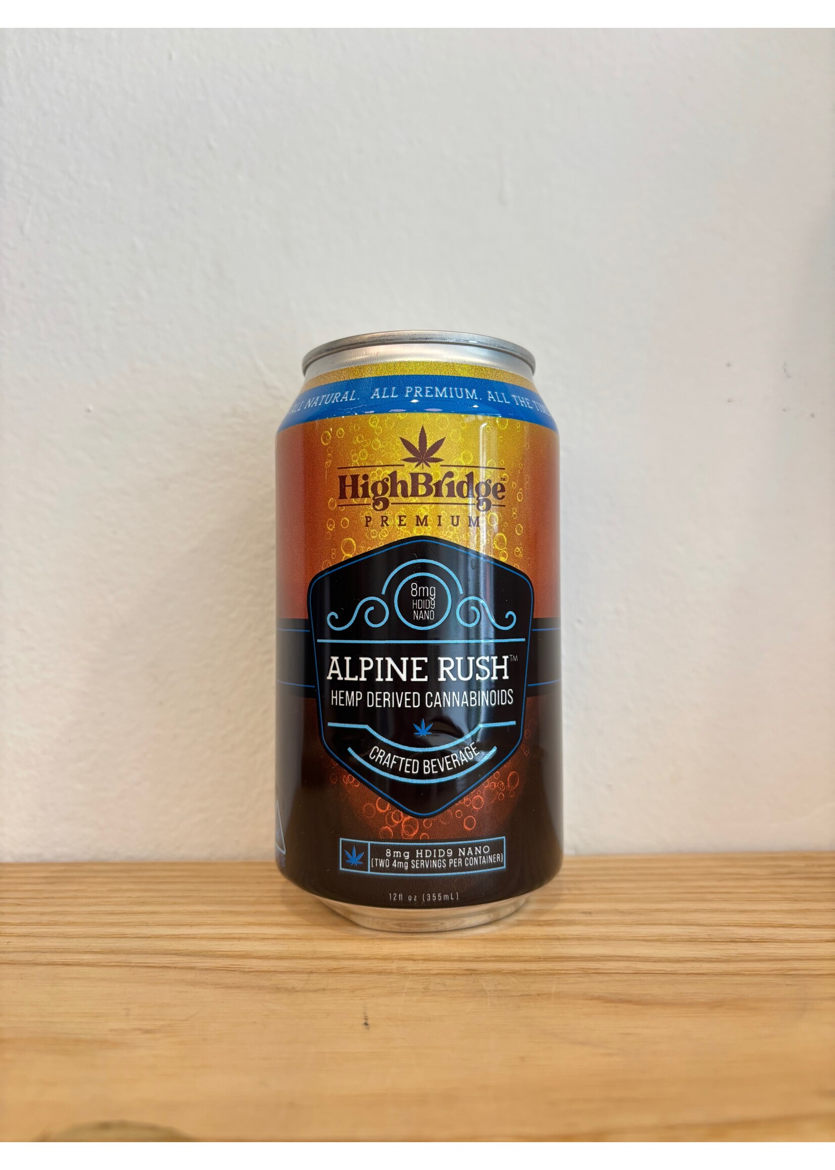 HighBridge Premium HighBridge Premium Alpine Rush 8mg THC Citrus IPA