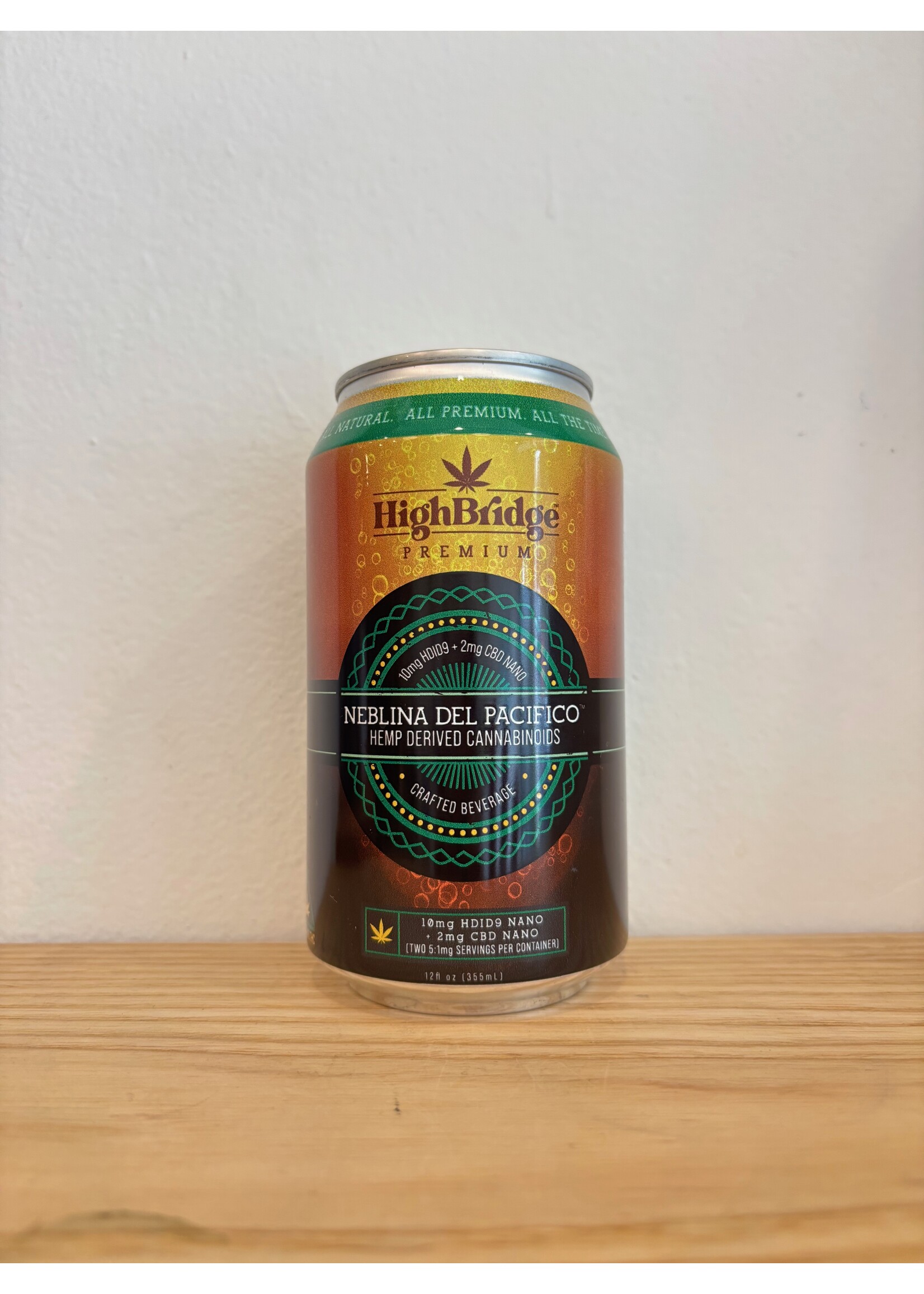 HighBridge Premium HighBridge Premium Neblina del Pacifico 10MG THC Mexican Pilsner
