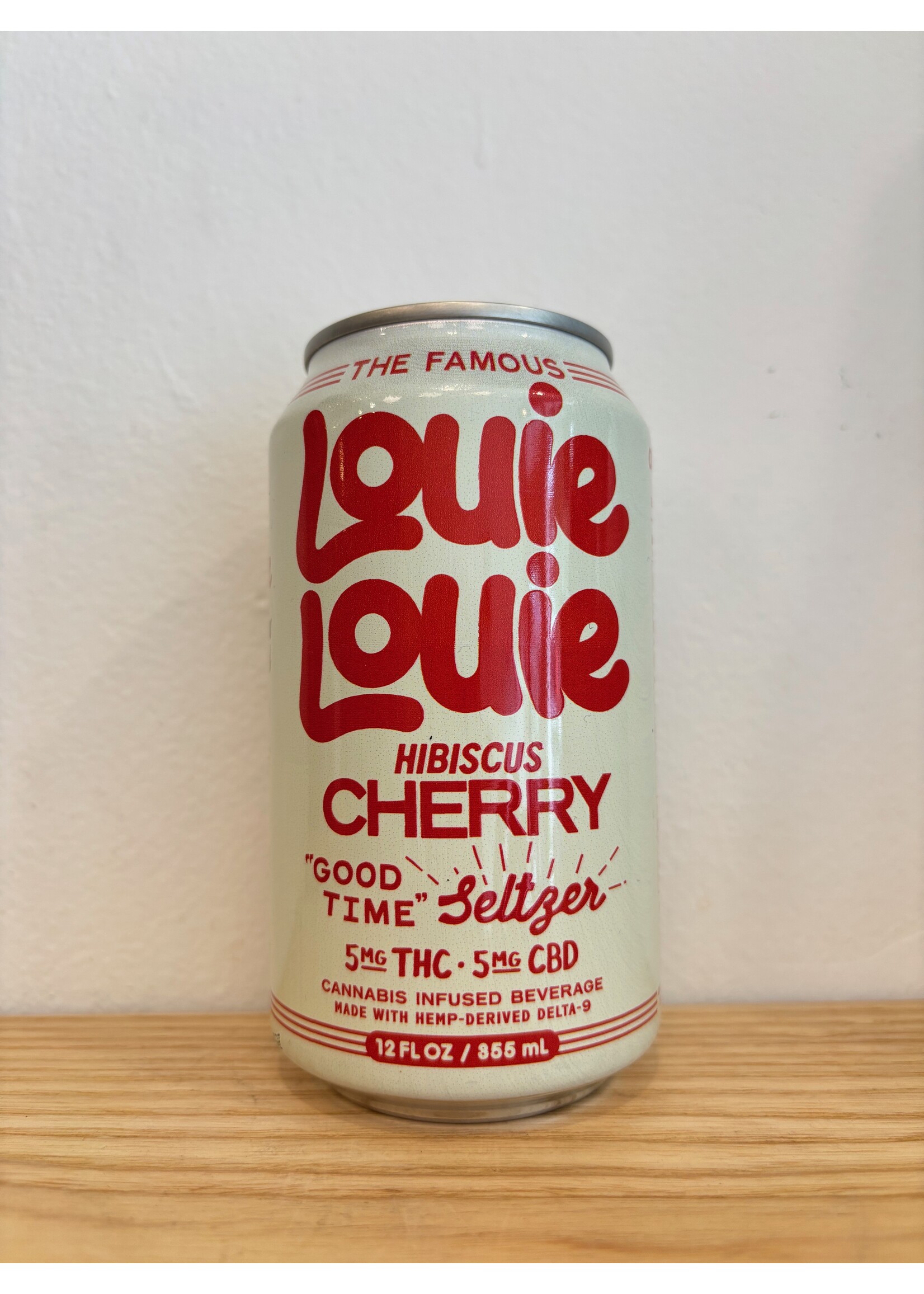 Louie Louie Louie Louie Hibiscus Cherry THC Seltzer 5mg