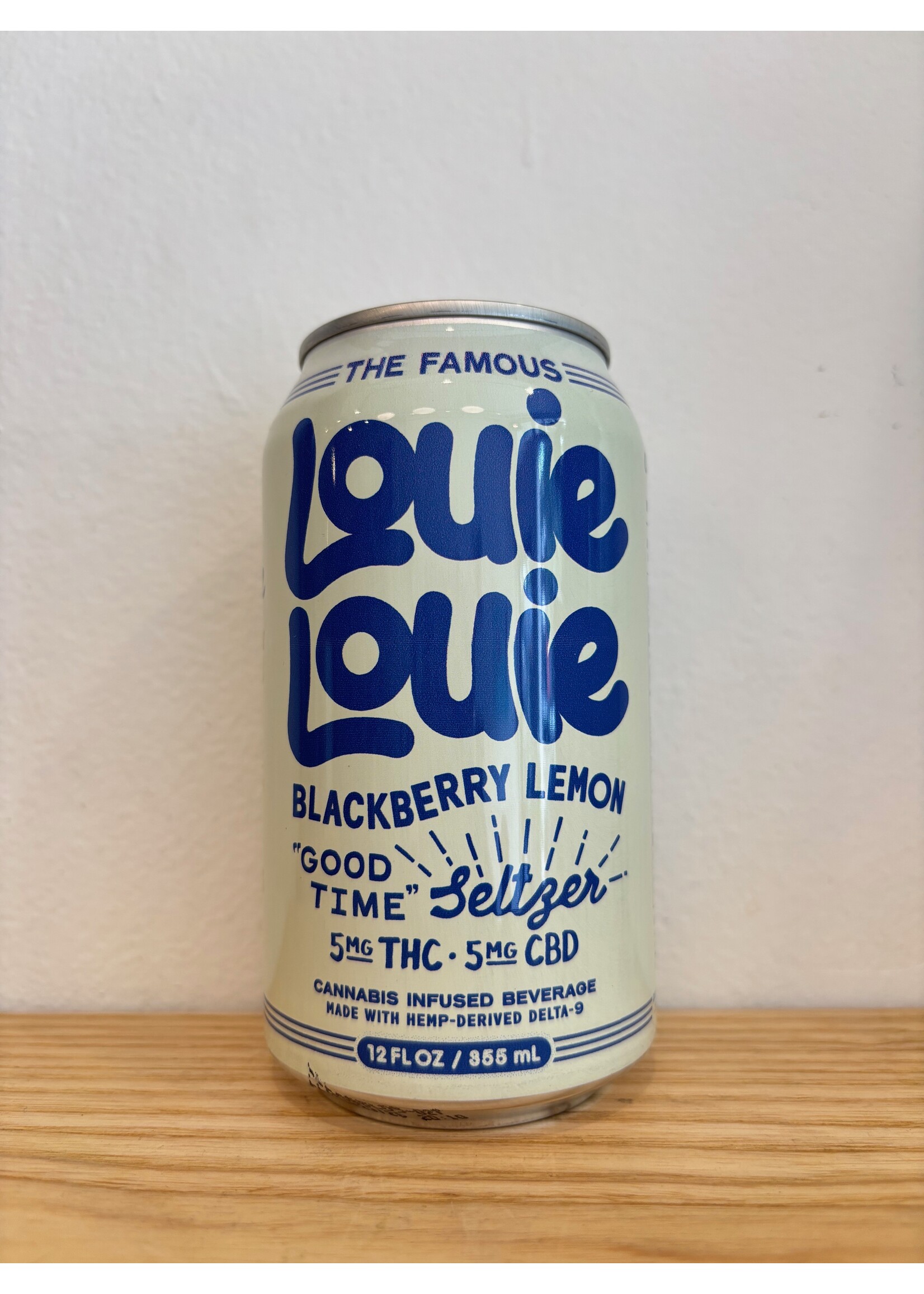 Louie Louie Louie Louie Blackberry Lemon THC Seltzer 5mg