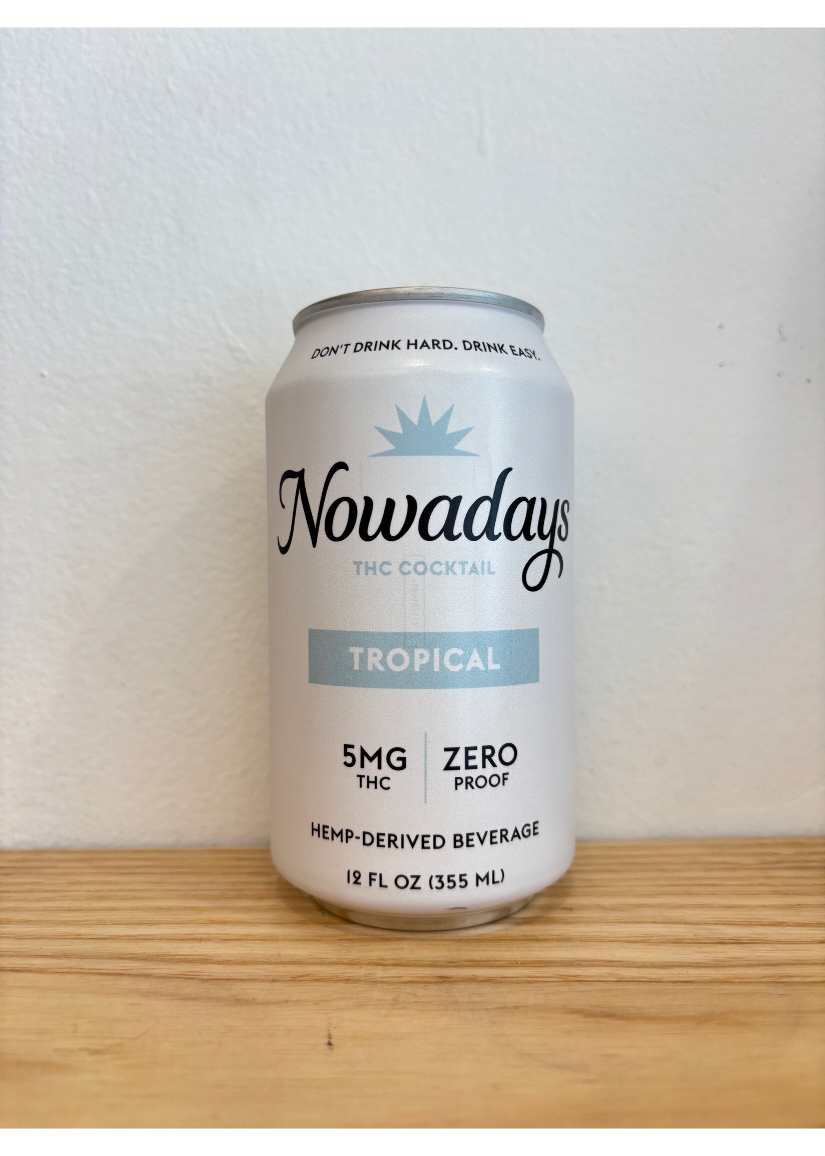 Nowadays Nowadays THC Cocktail  5mg Tropical/Original 12 oz Can