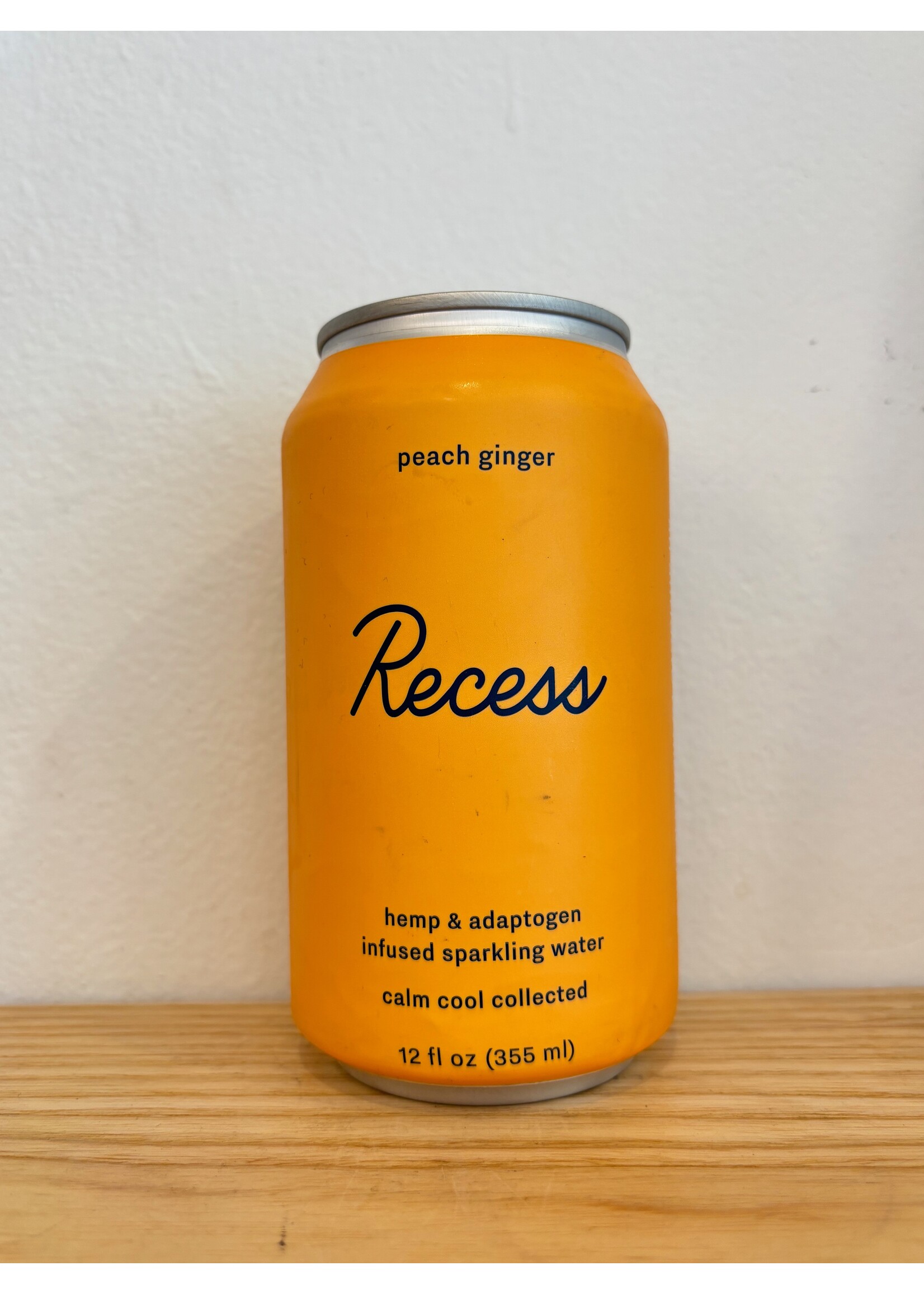 Recess Recess 10 MG CBD Sparkling Water Peach Ginger 12oz