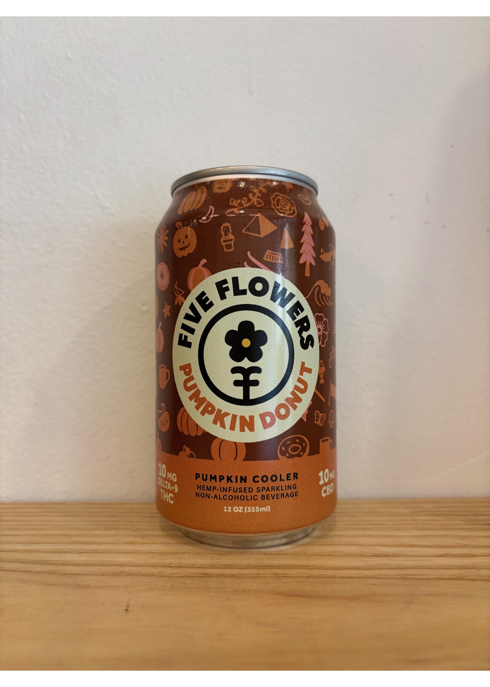 Five Flowers Five Flowers Pumpkin Donut 10mg THC 12oz