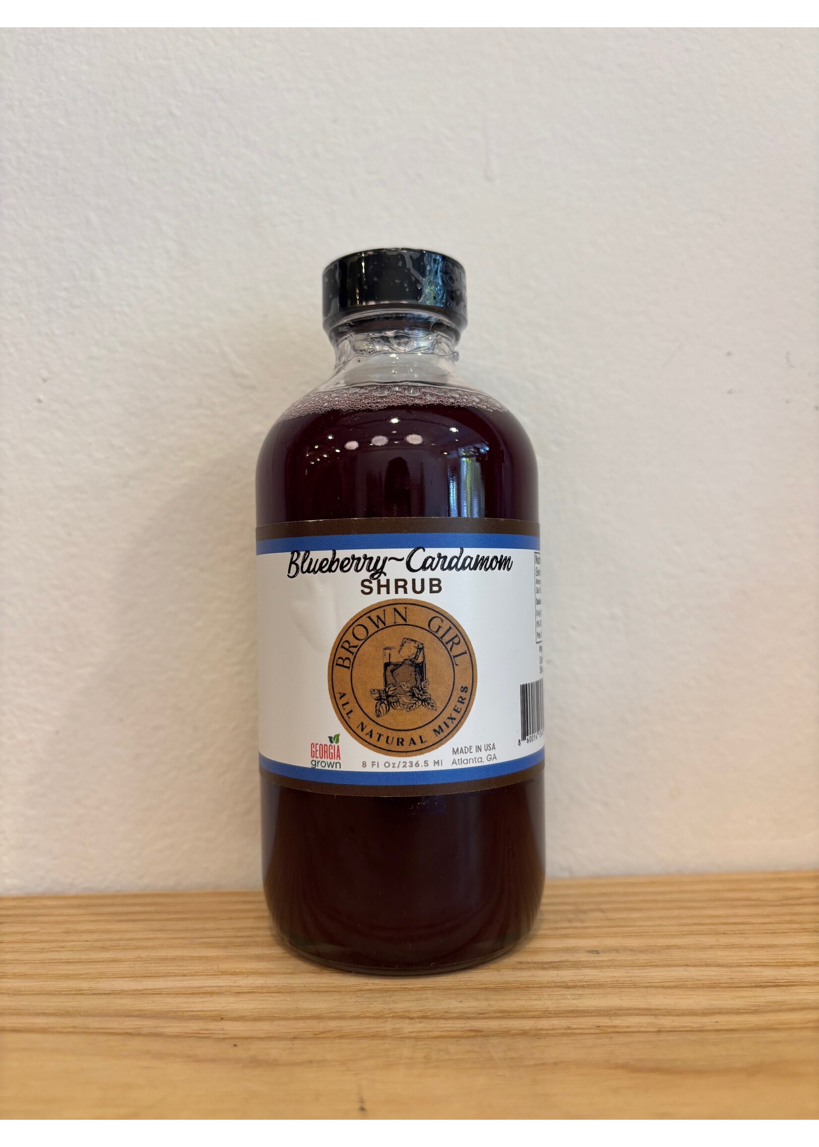 Brown Girl Mixers Brown Girl Mixers Blueberry Cardamom Shrub