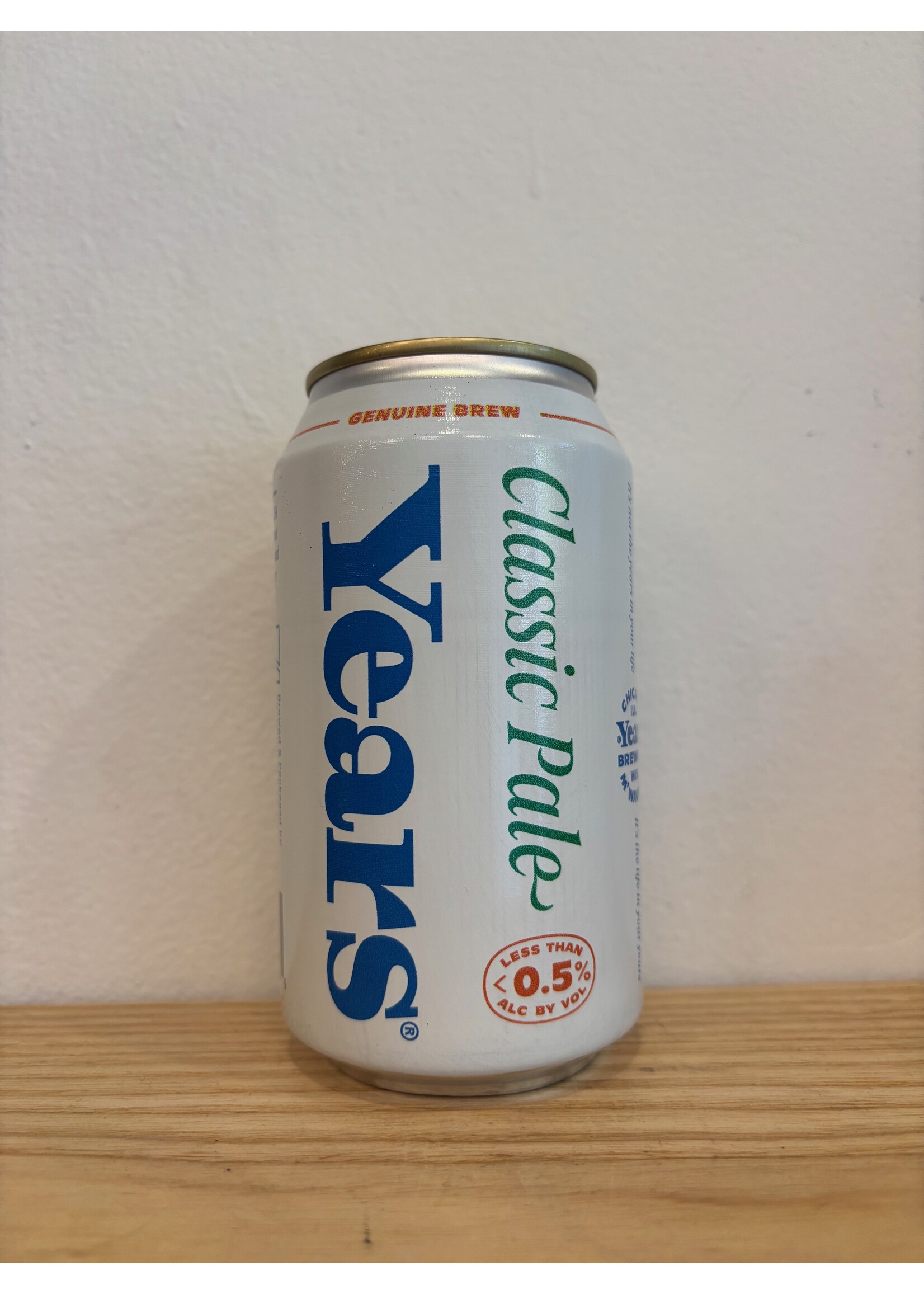 Years Years N/A Beer-Classic Pale 12 oz.