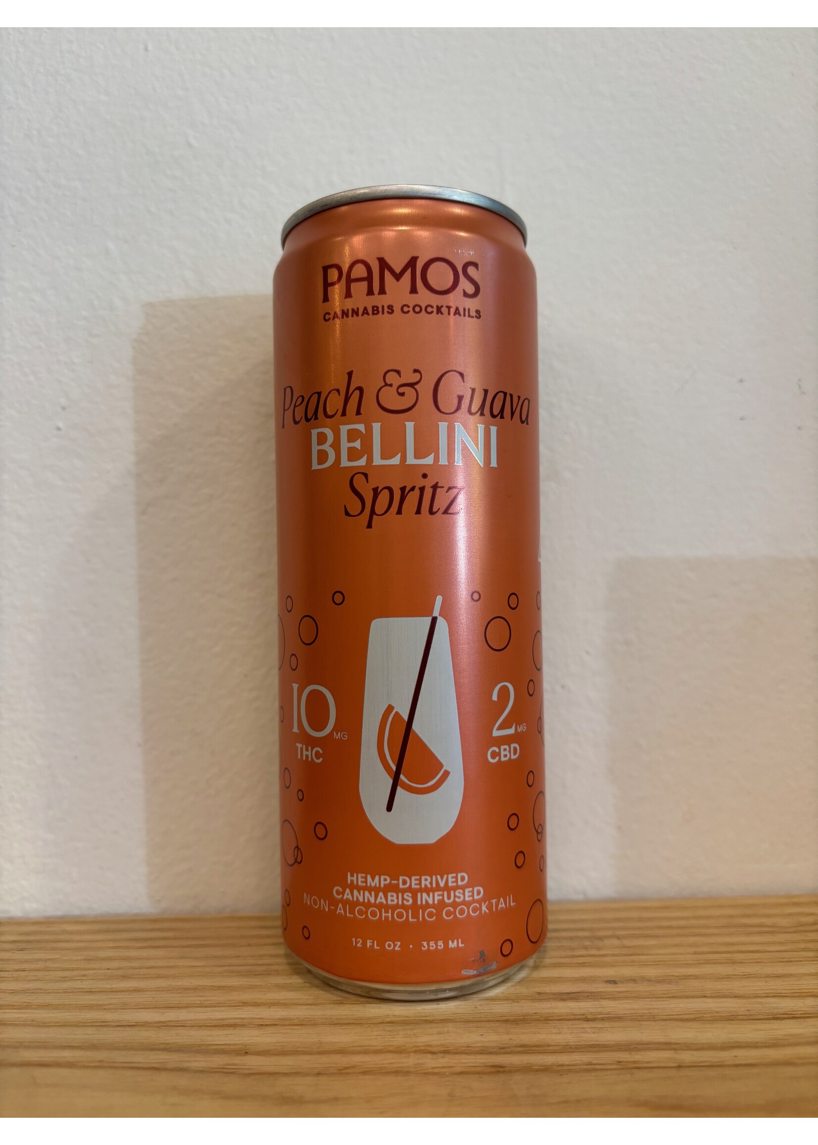 Pamos Pamos Bellini Spritz 10MG THC 12oz can