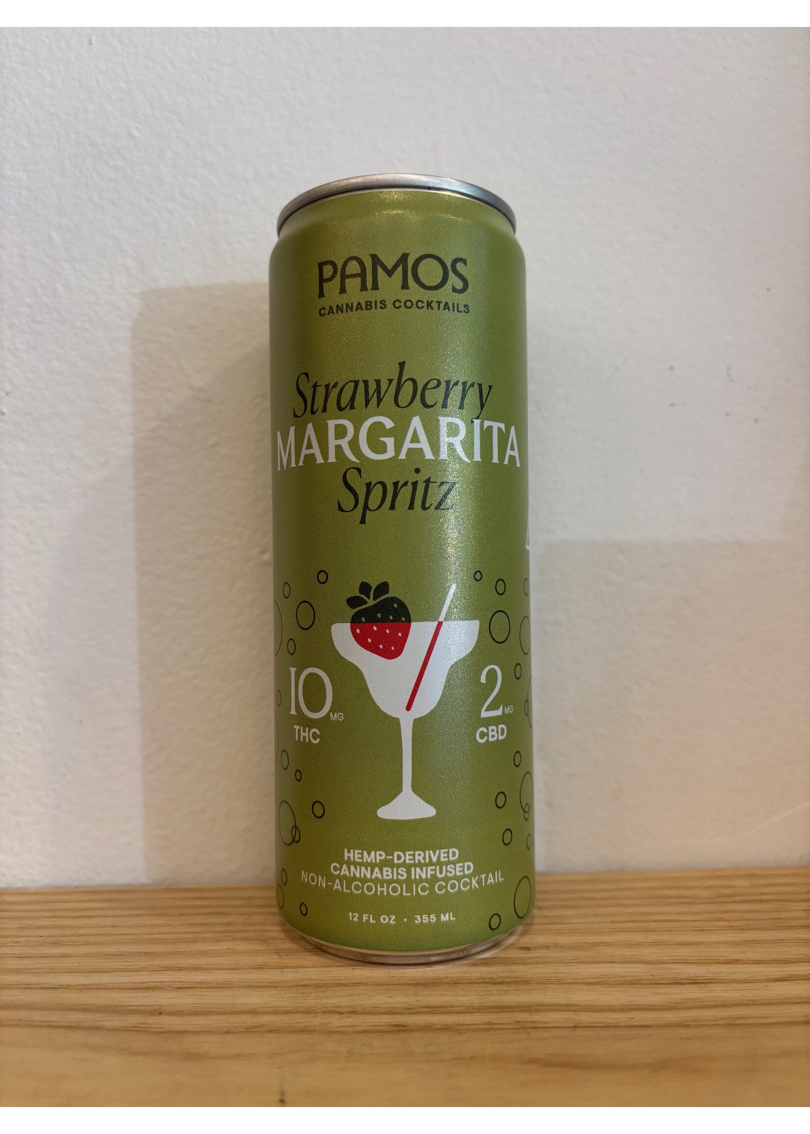 Pamos Pamos Strawberry Margarita Spritz 10MG THC 12oz can