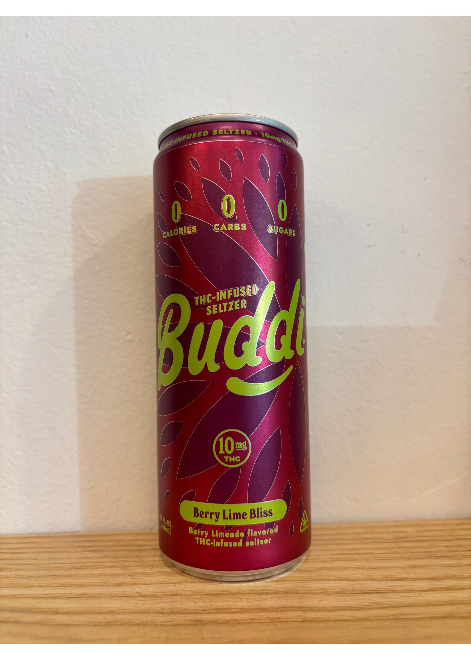 Buddi Buddi Berry Lime Bliss 10MG THC Seltzer 12oz can
