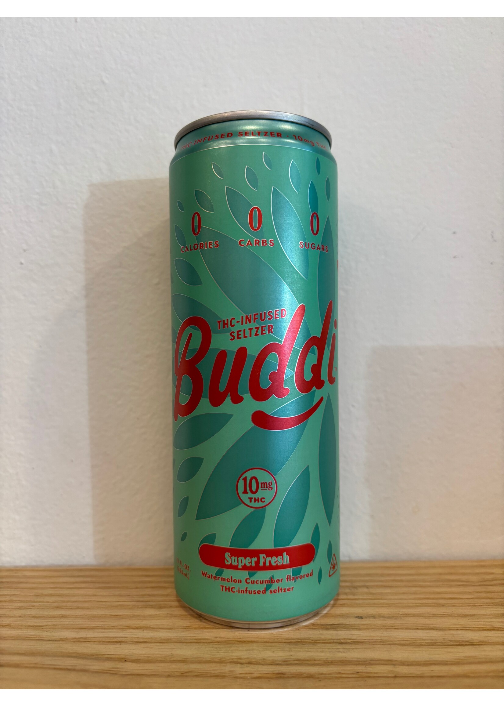 Buddi Buddi Super Fresh 10MG THC Seltzer 12oz can