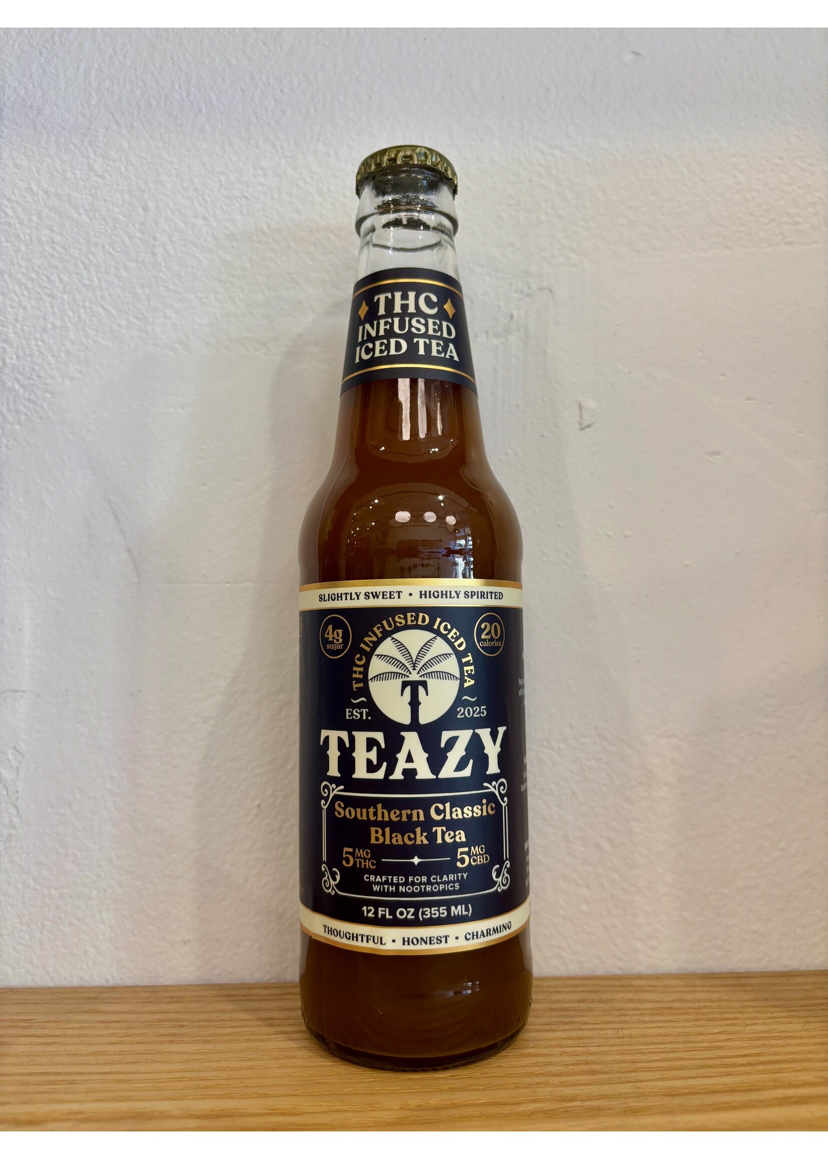 Teazy Teazy Southern Classic Black Tea 5 MG THC