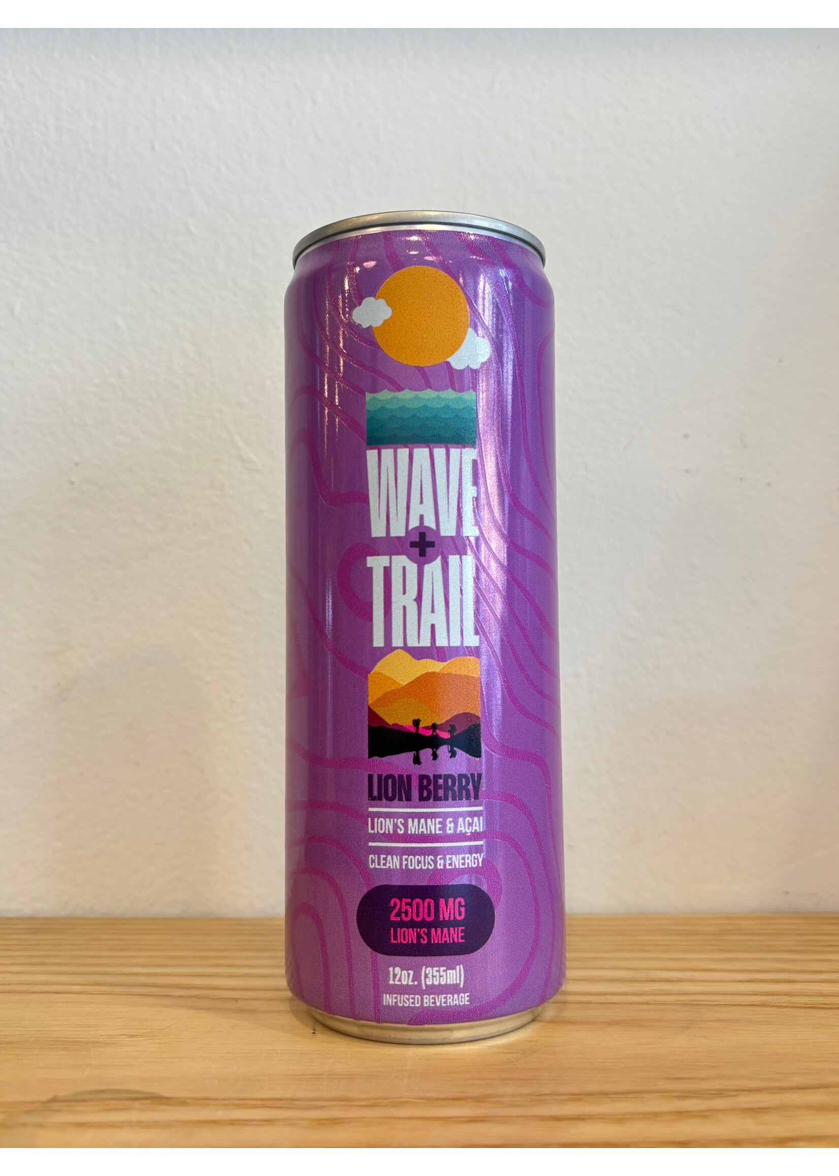 Wave + Trail Wave + Trail Lion Berry Clean Focus Lions Mane 12oz