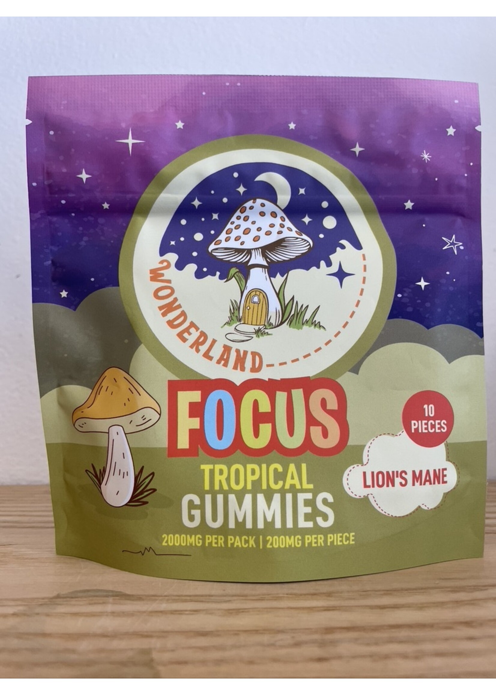 Wonderland Wonderland Focus Gummies – Lion’s Mane