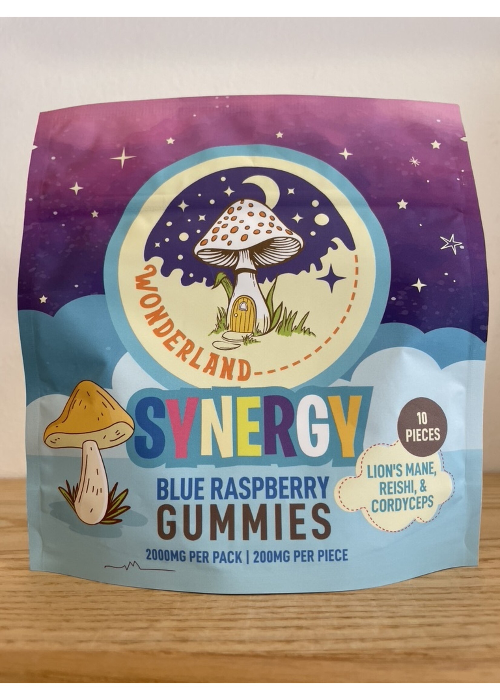 Wonderland Wonderland Synergy Gummies Lion's Mane, Reishi, Cordyceps