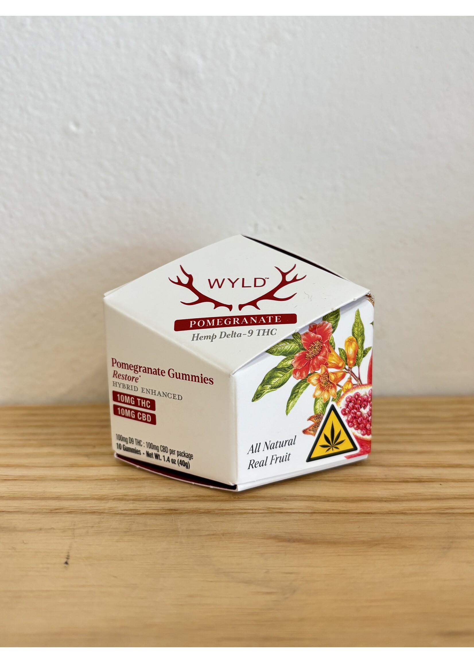 Wyld Wyld THC Gummies 10mg Pomegranate