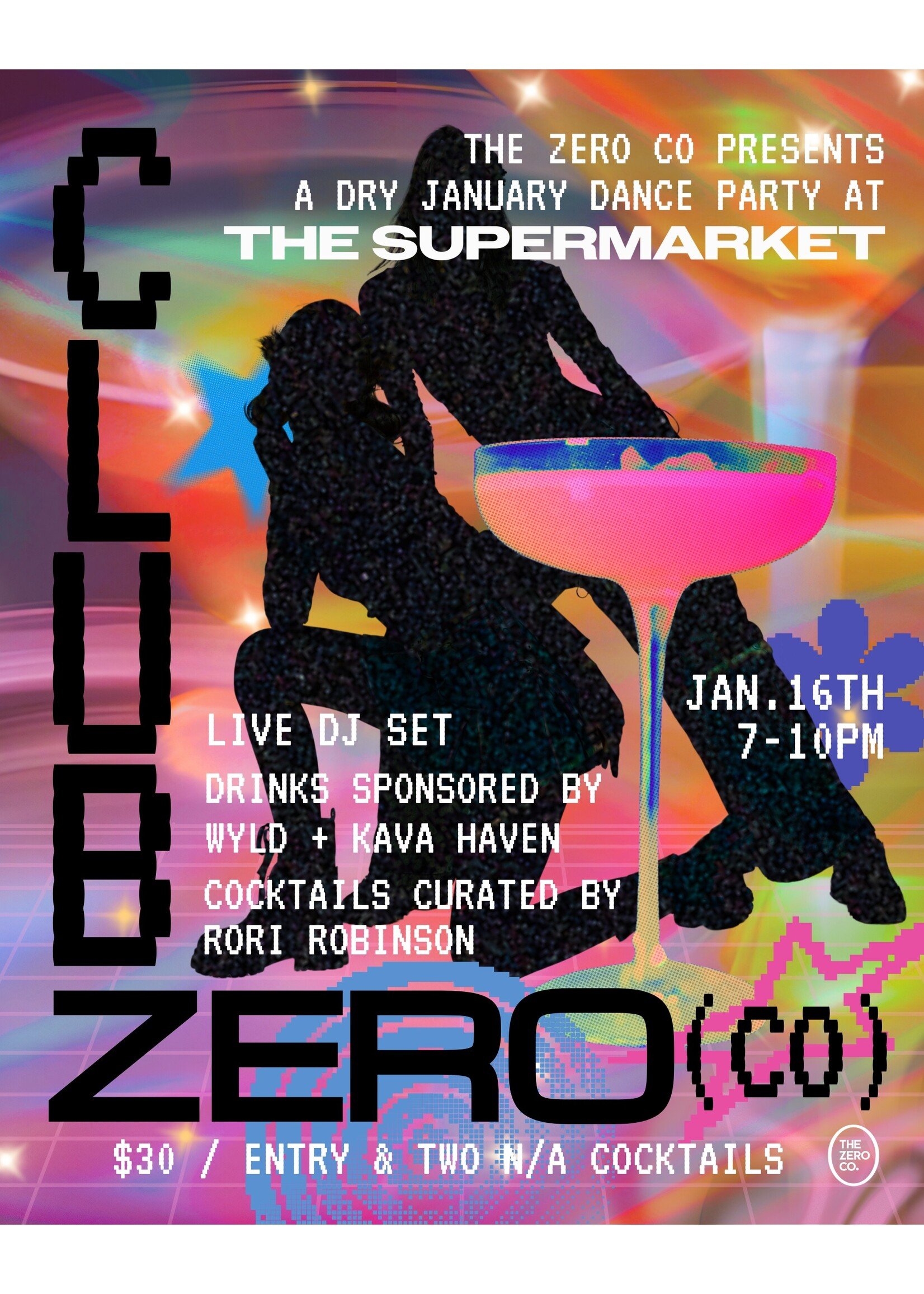 Club Zero (Co) Sober Dance Party @ The Supermarket