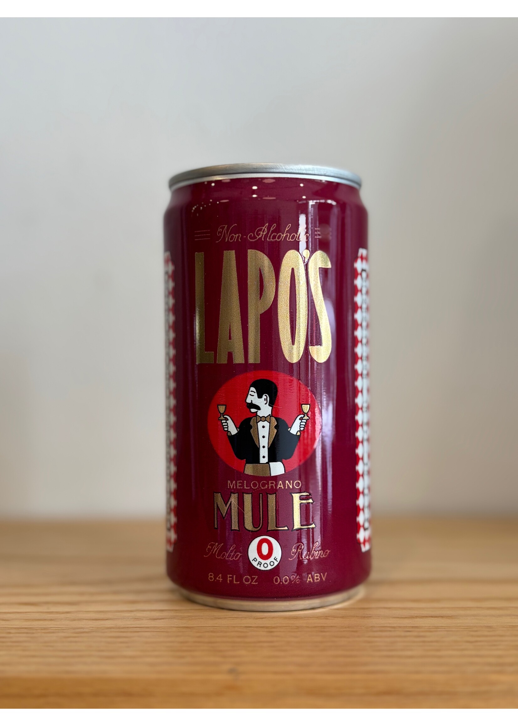 Lapos Lapo's Melograno Mule Non Alcoholic Can
